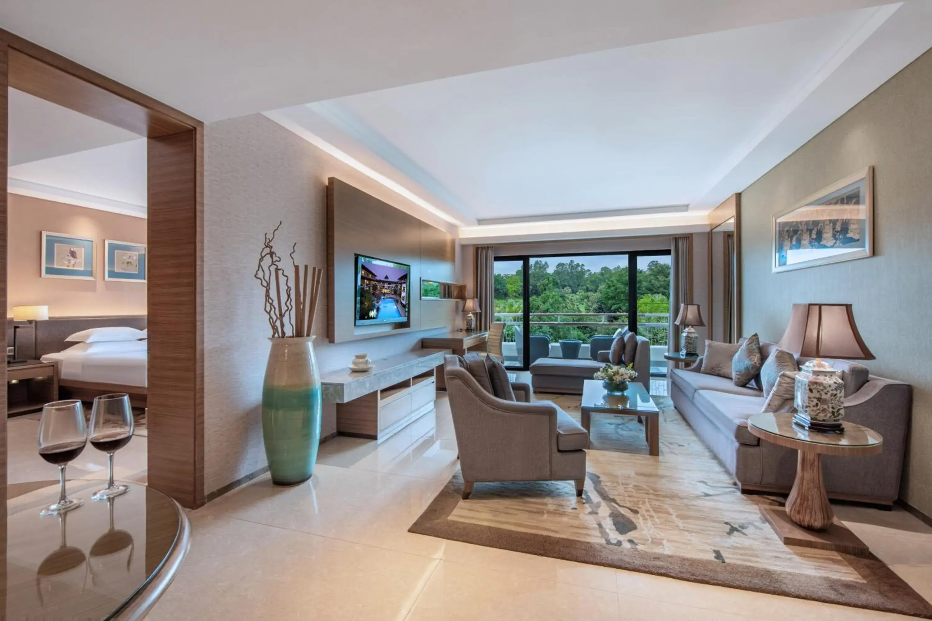 Living room in Mission Hills Hotel Resorts Shenzhen