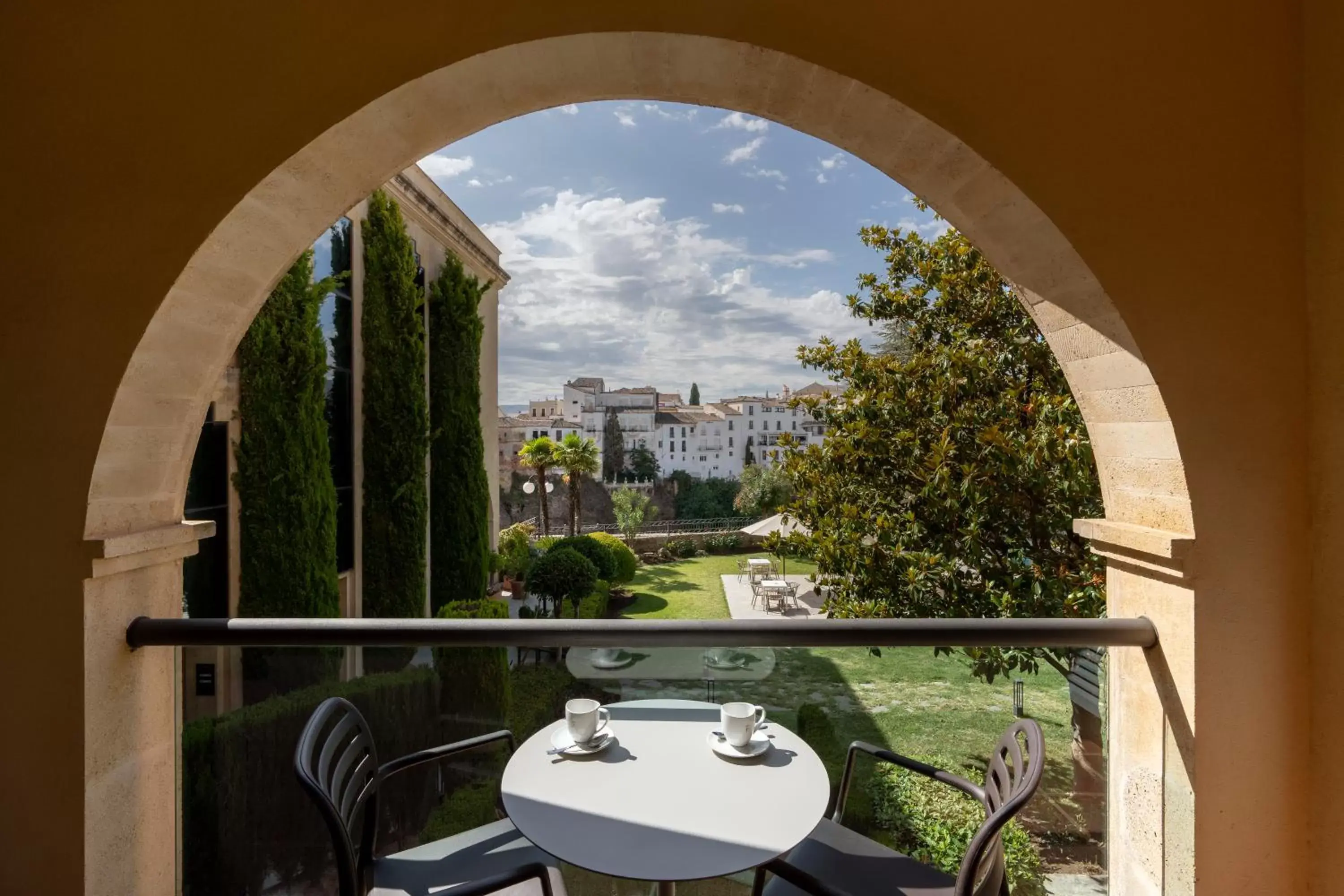 Garden in Parador de Ronda