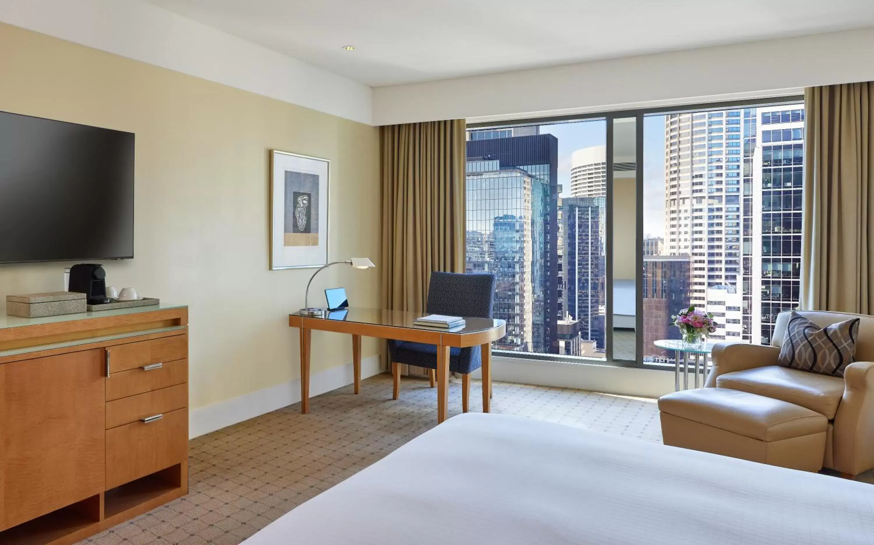 Bedroom in The Fullerton Hotel Sydney