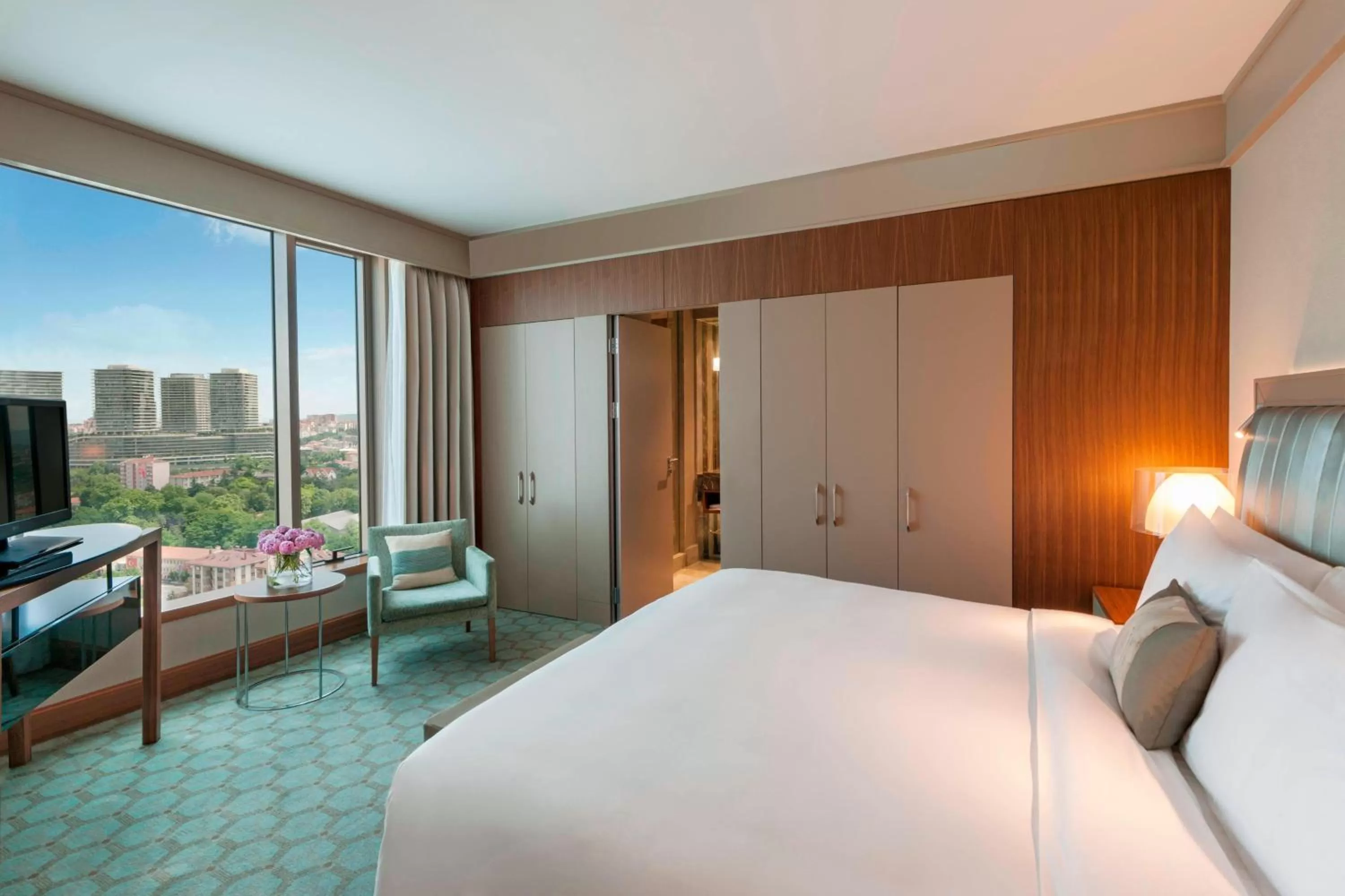 Bedroom, Bed in Renaissance Istanbul Polat Bosphorus Hotel