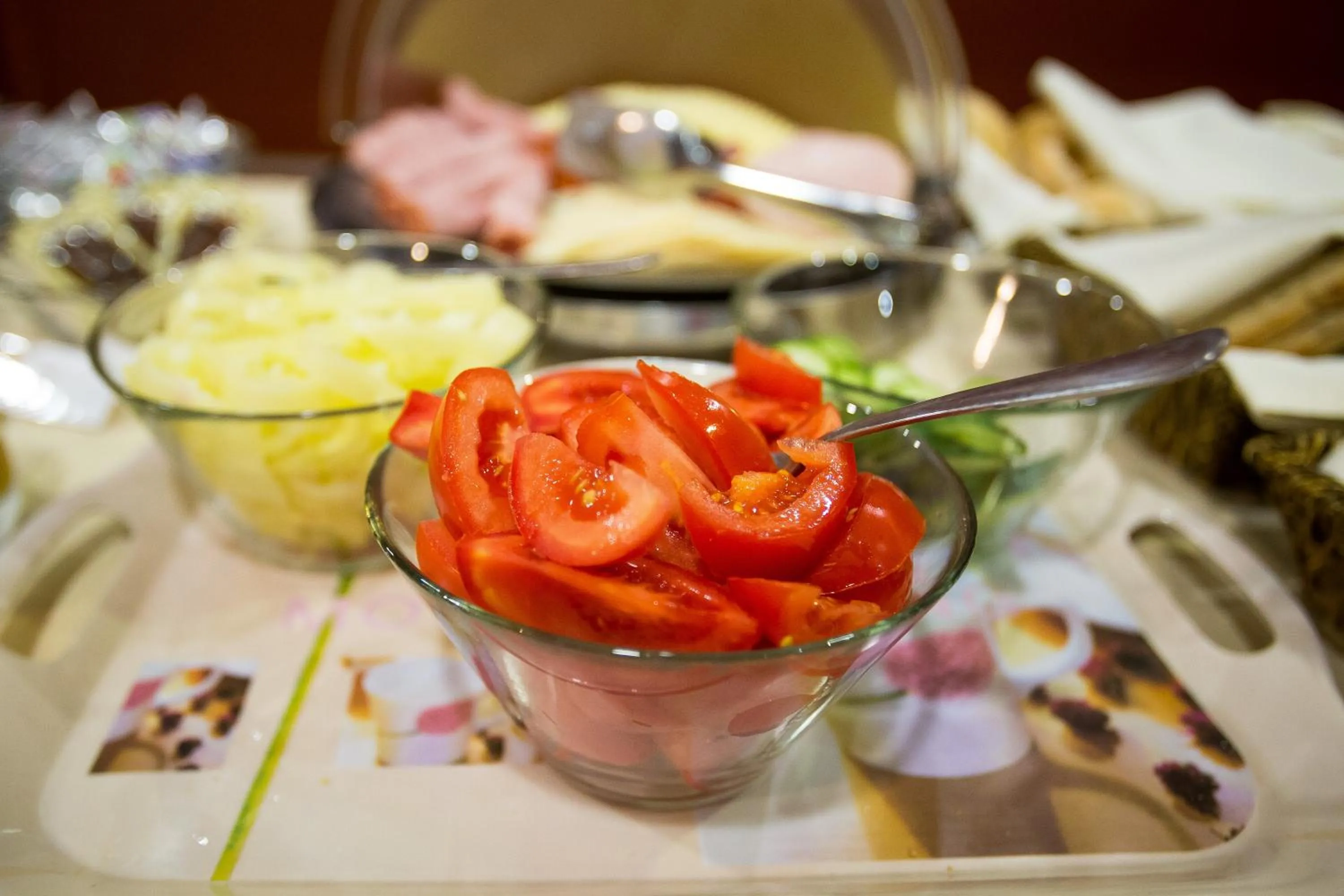 Buffet breakfast in City Home Budapest