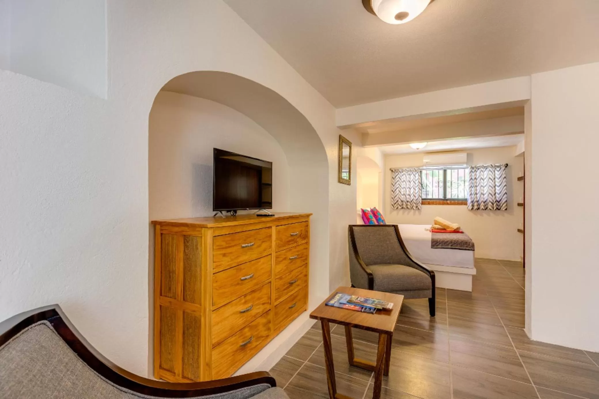 Seating area in ZonaZ Boutique Hotel