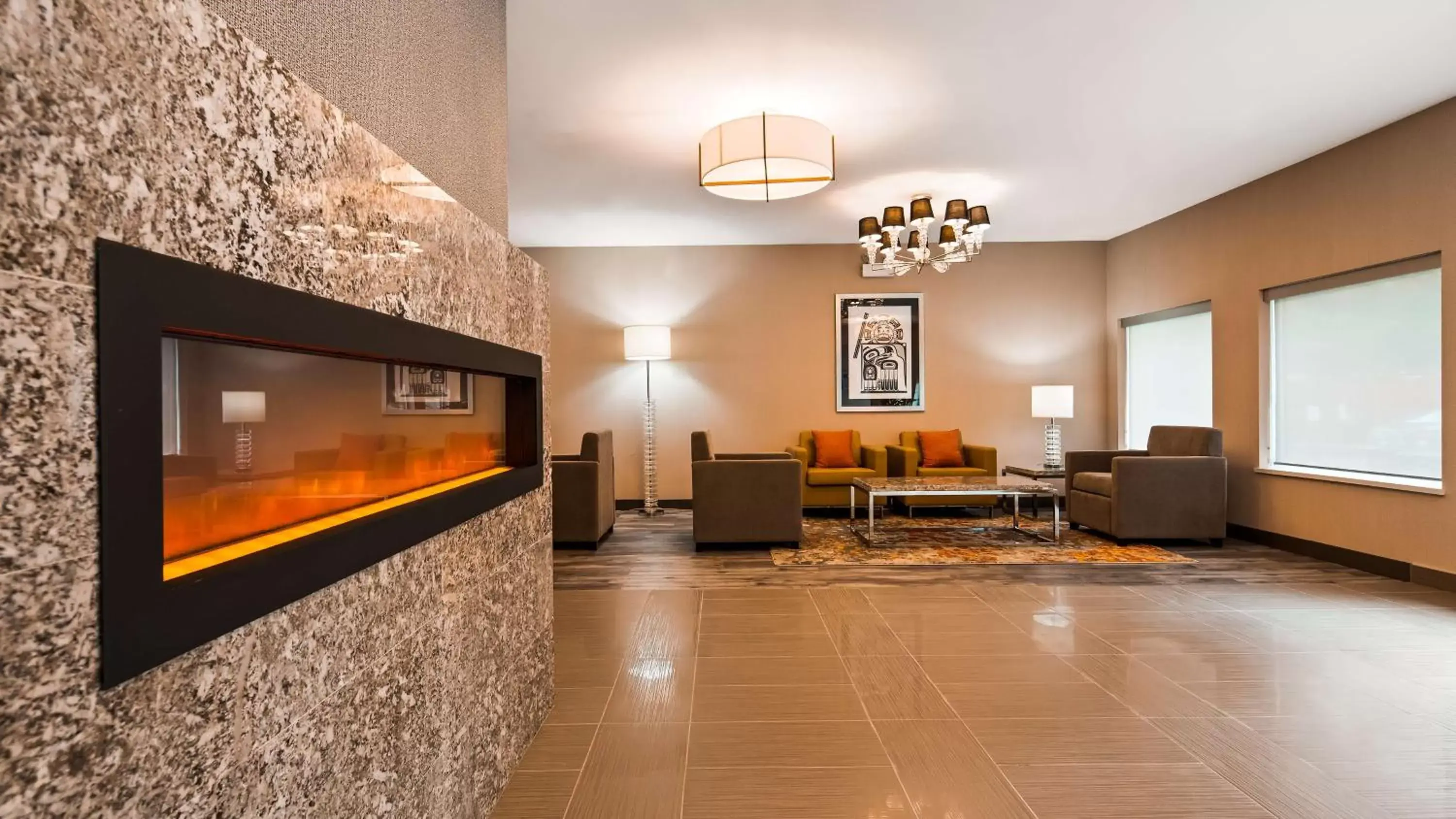 Lobby or reception in Best Western Cowichan Valley Inn