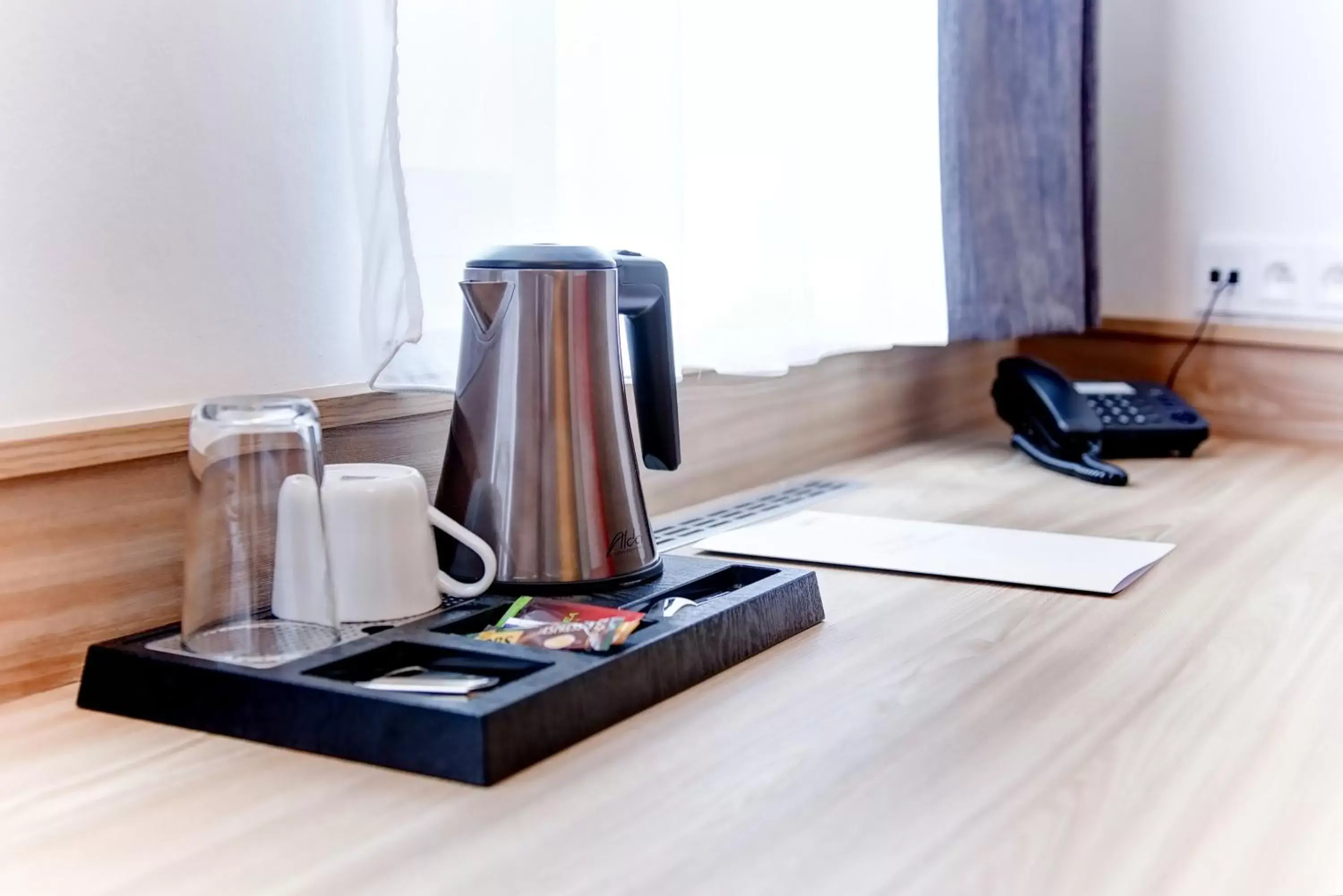 Coffee/tea facilities in Hotel Koflík