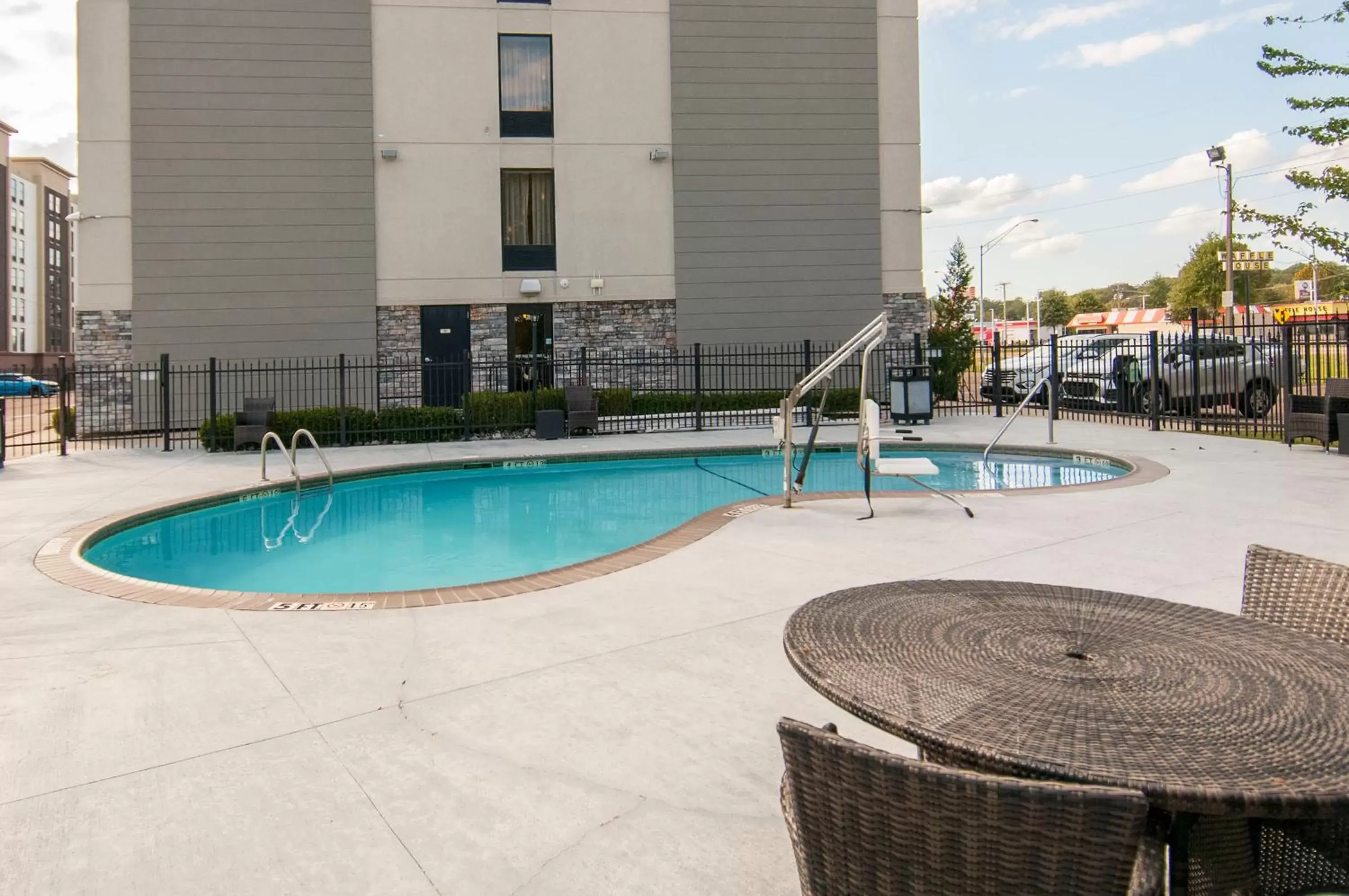 Swimming Pool in Holiday Inn Express & Suites Jackson Downtown - Coliseum, an IHG Hotel