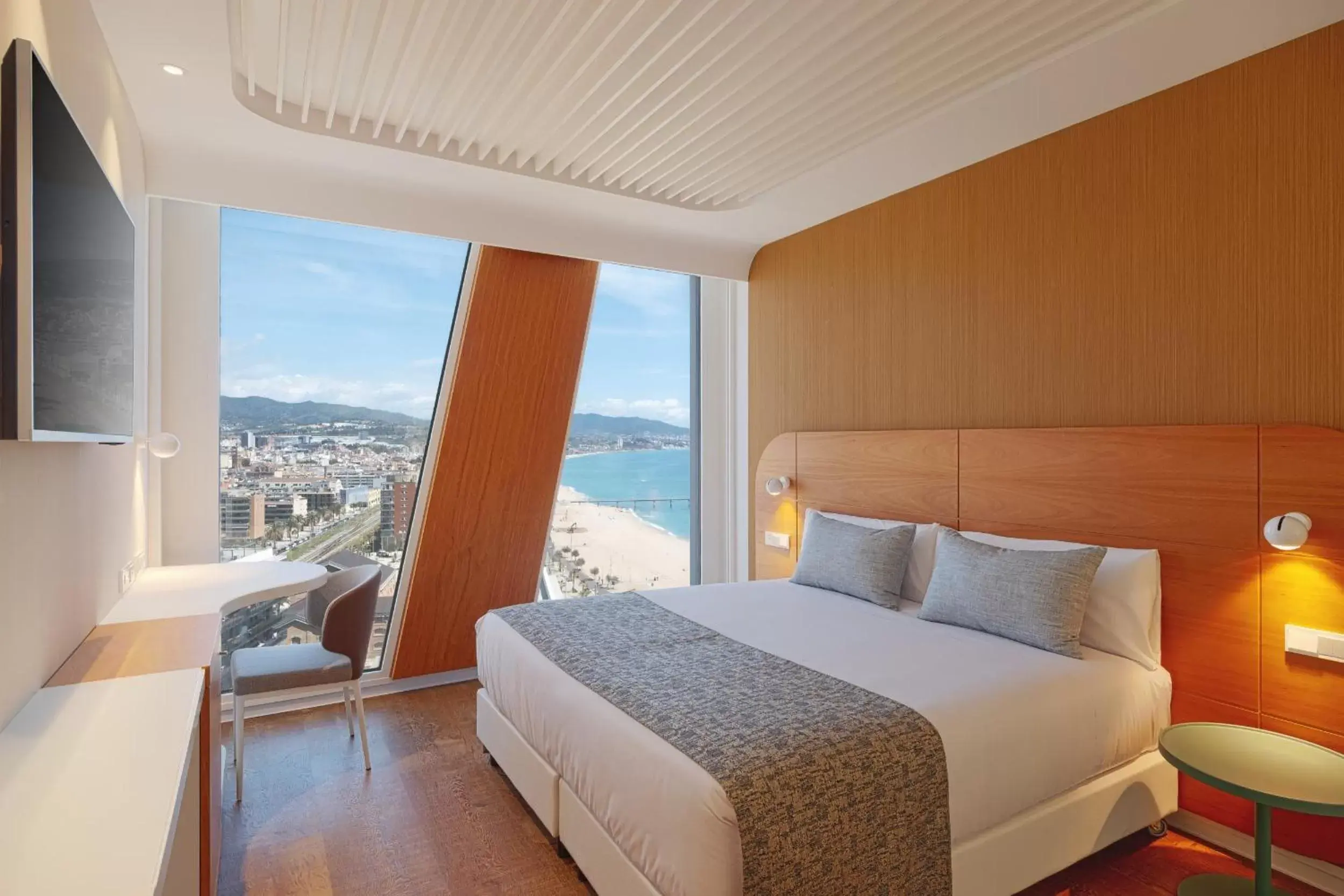 Bedroom in Hotel Marina Badalona