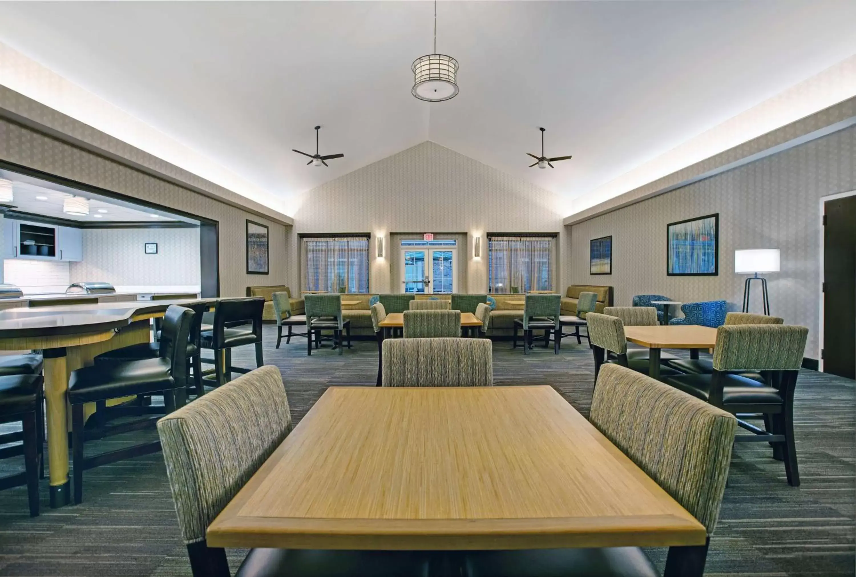 Lobby or reception, Restaurant/Places to Eat in Homewood Suites Charlotte Ayrsley