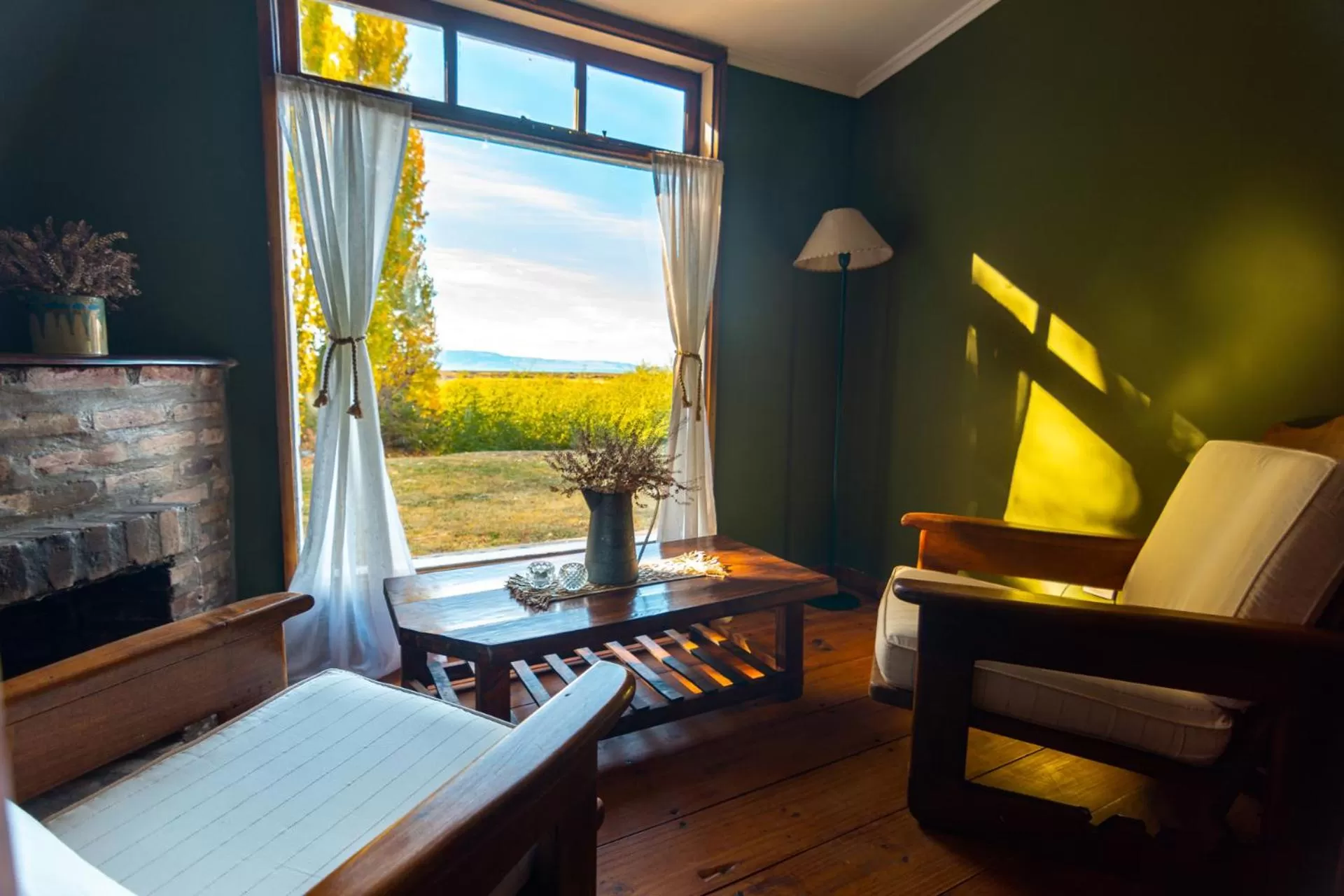 Seating Area in Hostería El Galpón Del Glaciar