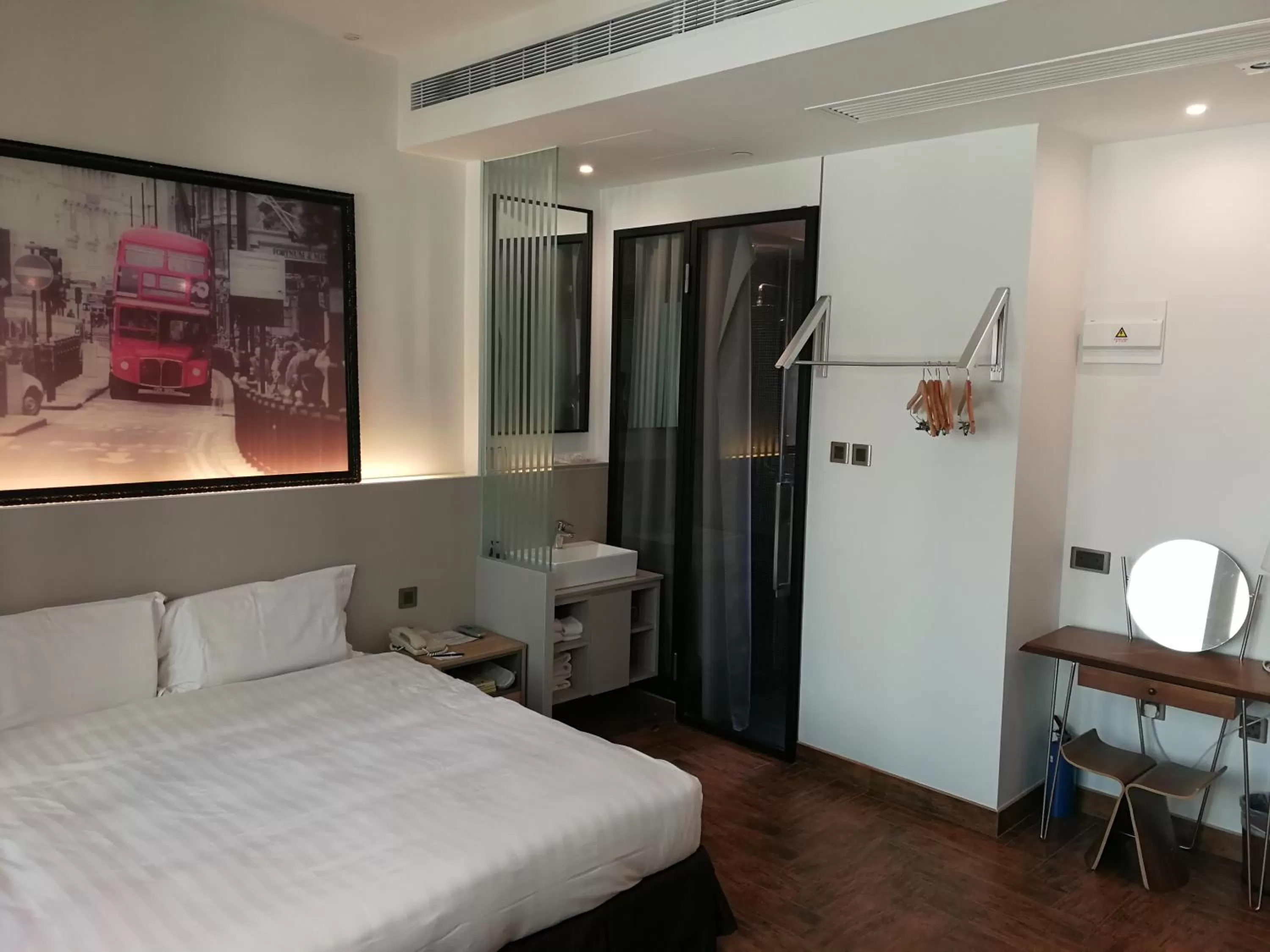 Decorative detail, Bed in Wifi Boutique Hotel