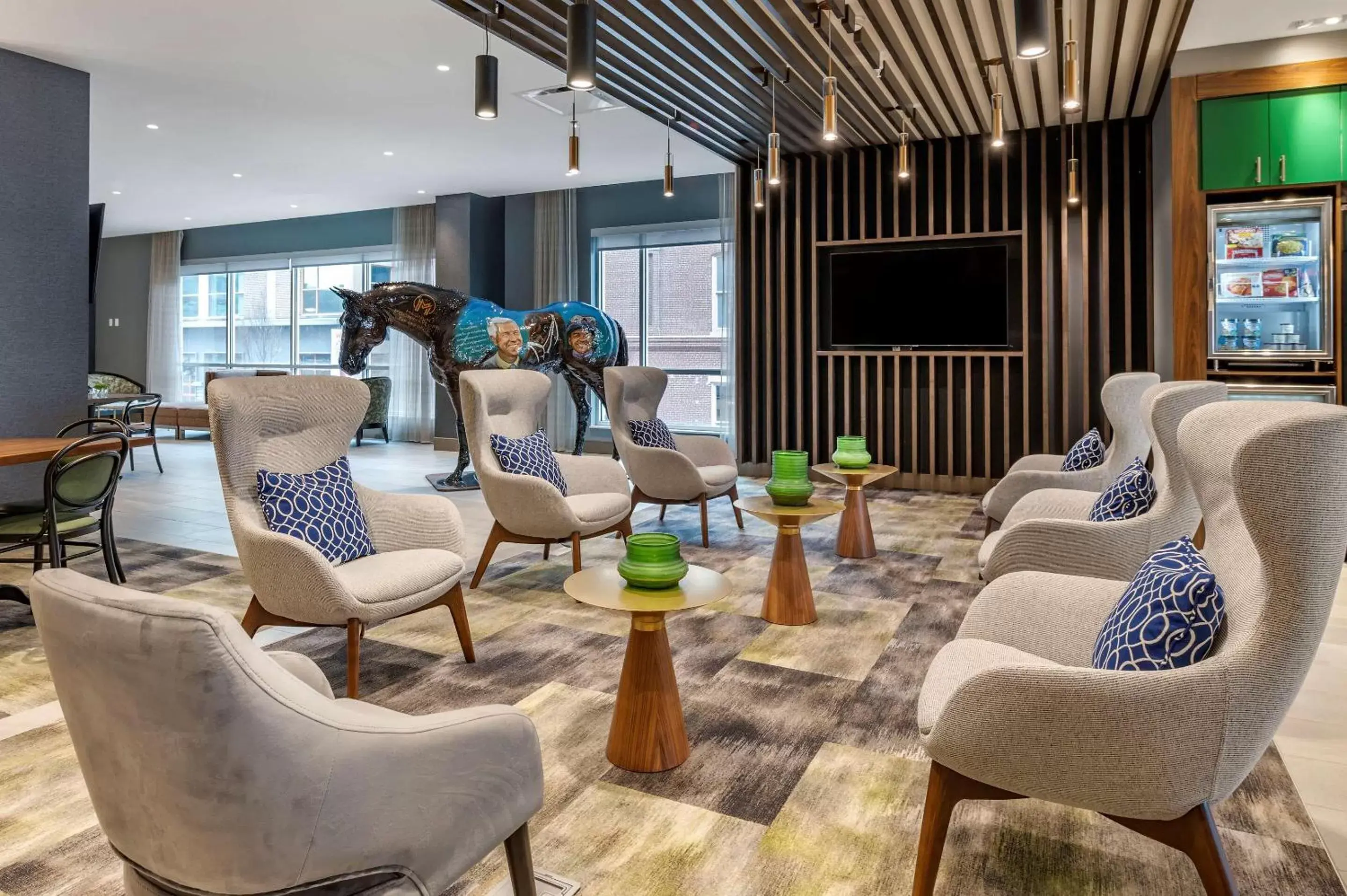 Lobby or reception, Seating Area in Cambria Hotel Louisville Downtown-Whiskey Row