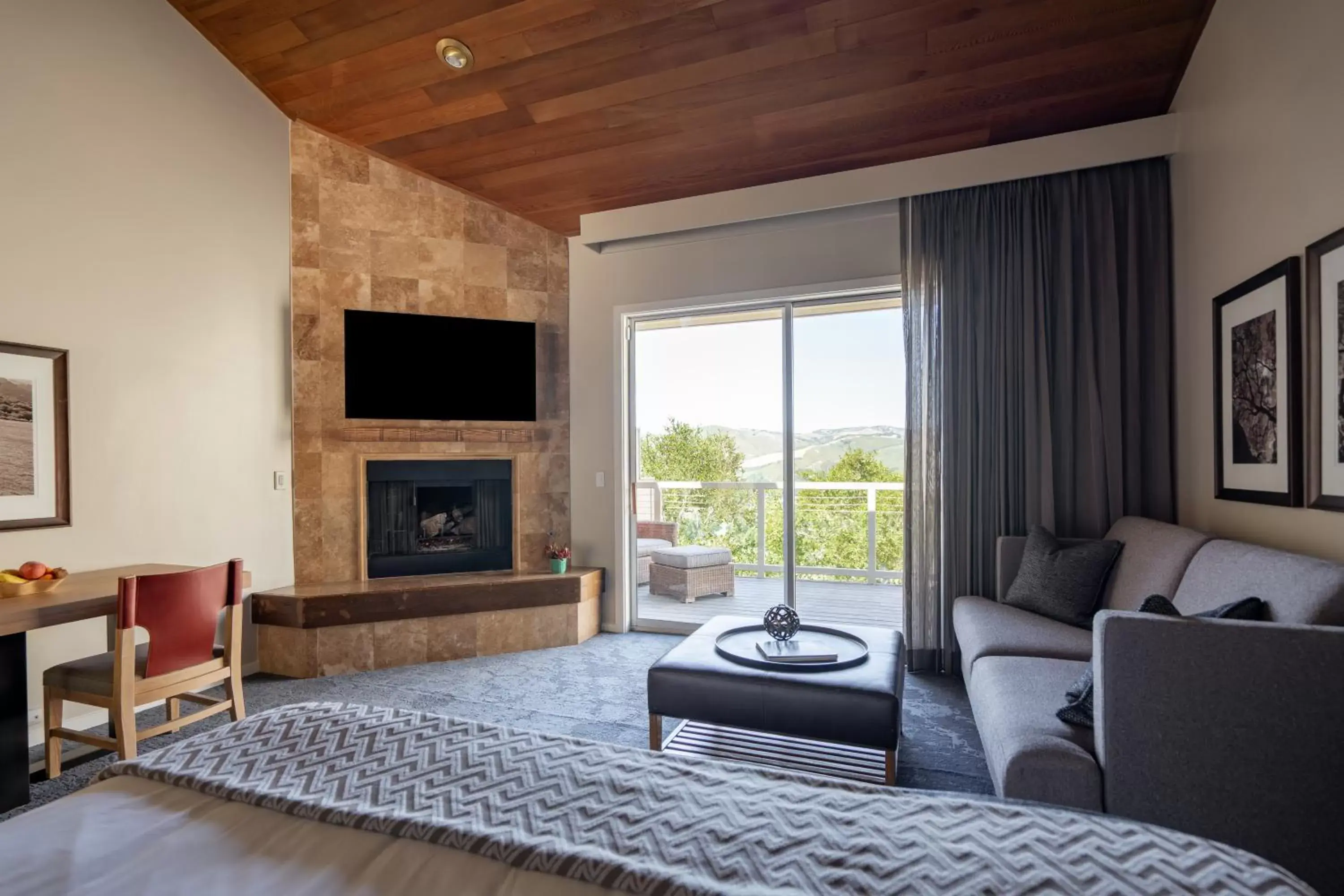 Bedroom, Seating Area in Carmel Valley Ranch, in The Unbound Collection by Hyatt