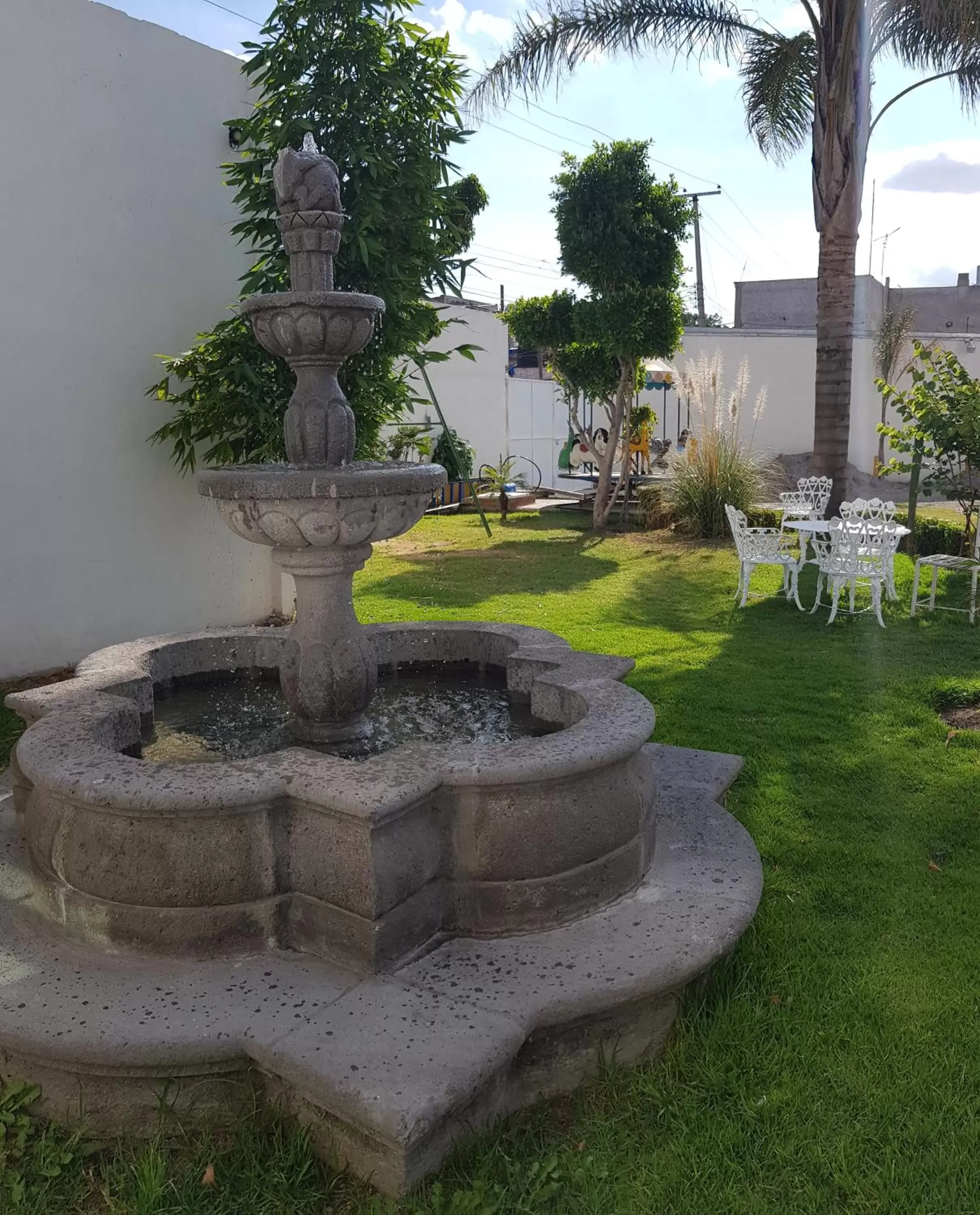 Garden in Hotel Royal Puebla