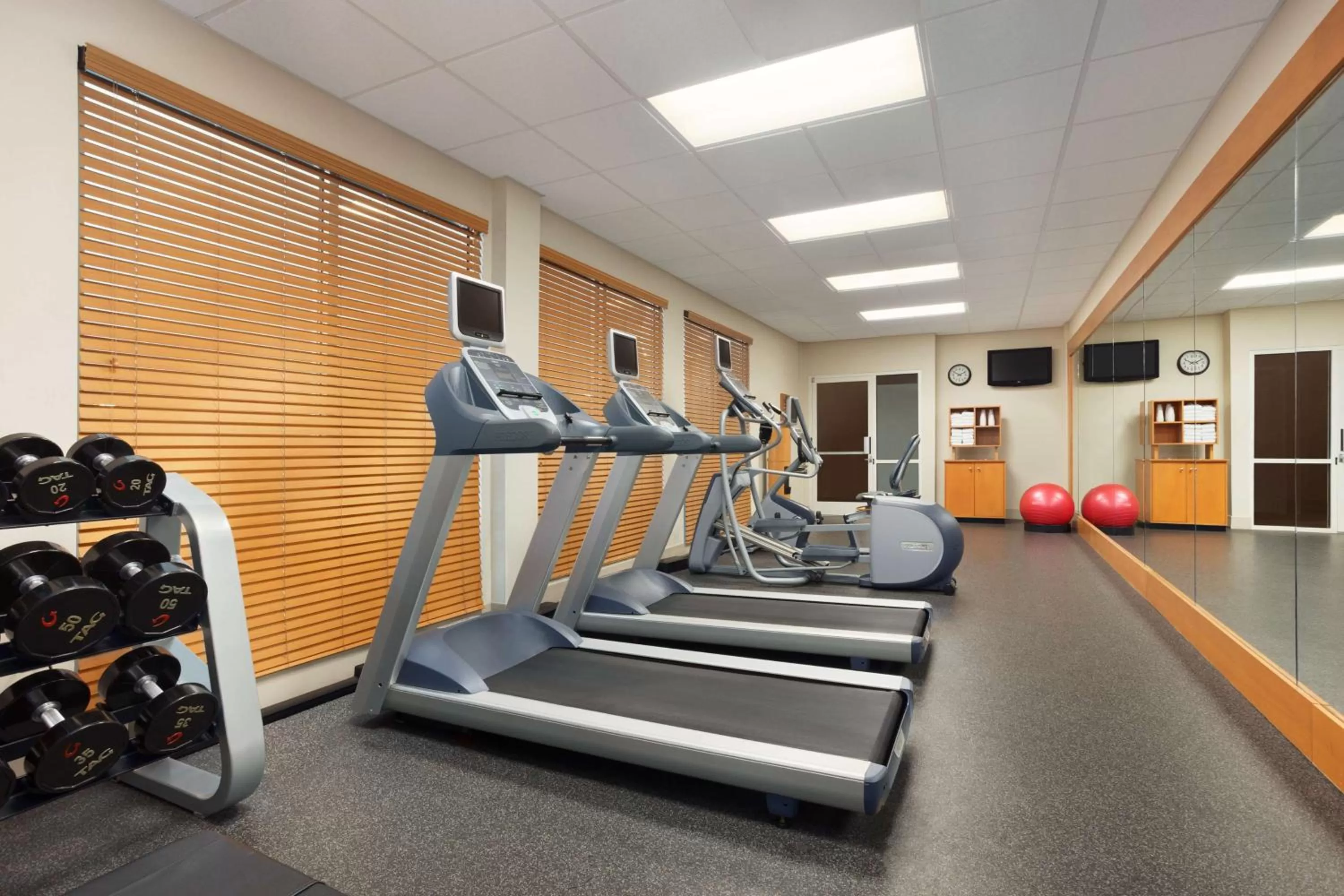 Fitness centre/facilities in Hilton Garden Inn West Monroe