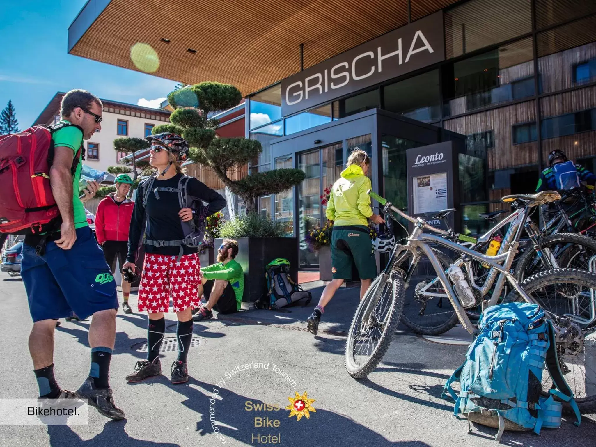 Facade/entrance in Grischa - Das Hotel Davos Facade/entrance in Grischa - Das Hotel Davos
