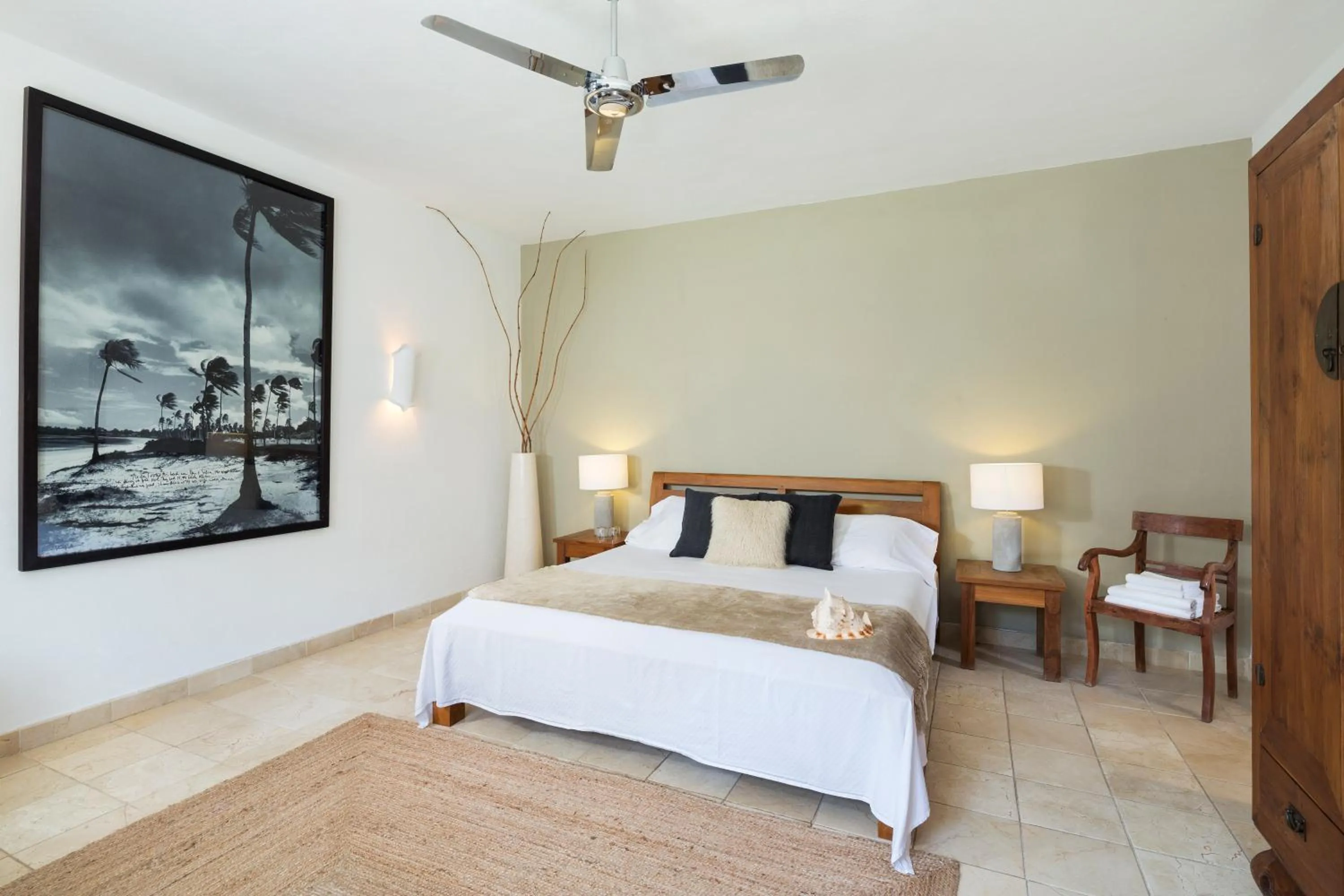 Bed in Hotel Punta Sur