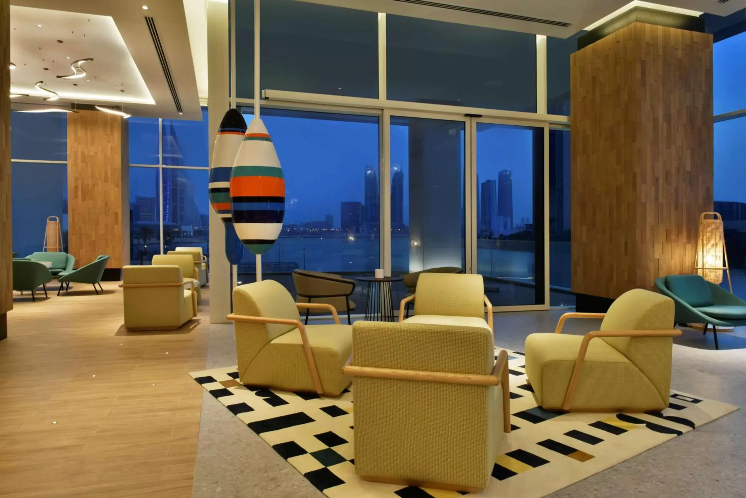 Lobby or reception in Hilton Garden Inn Bahrain Bay
