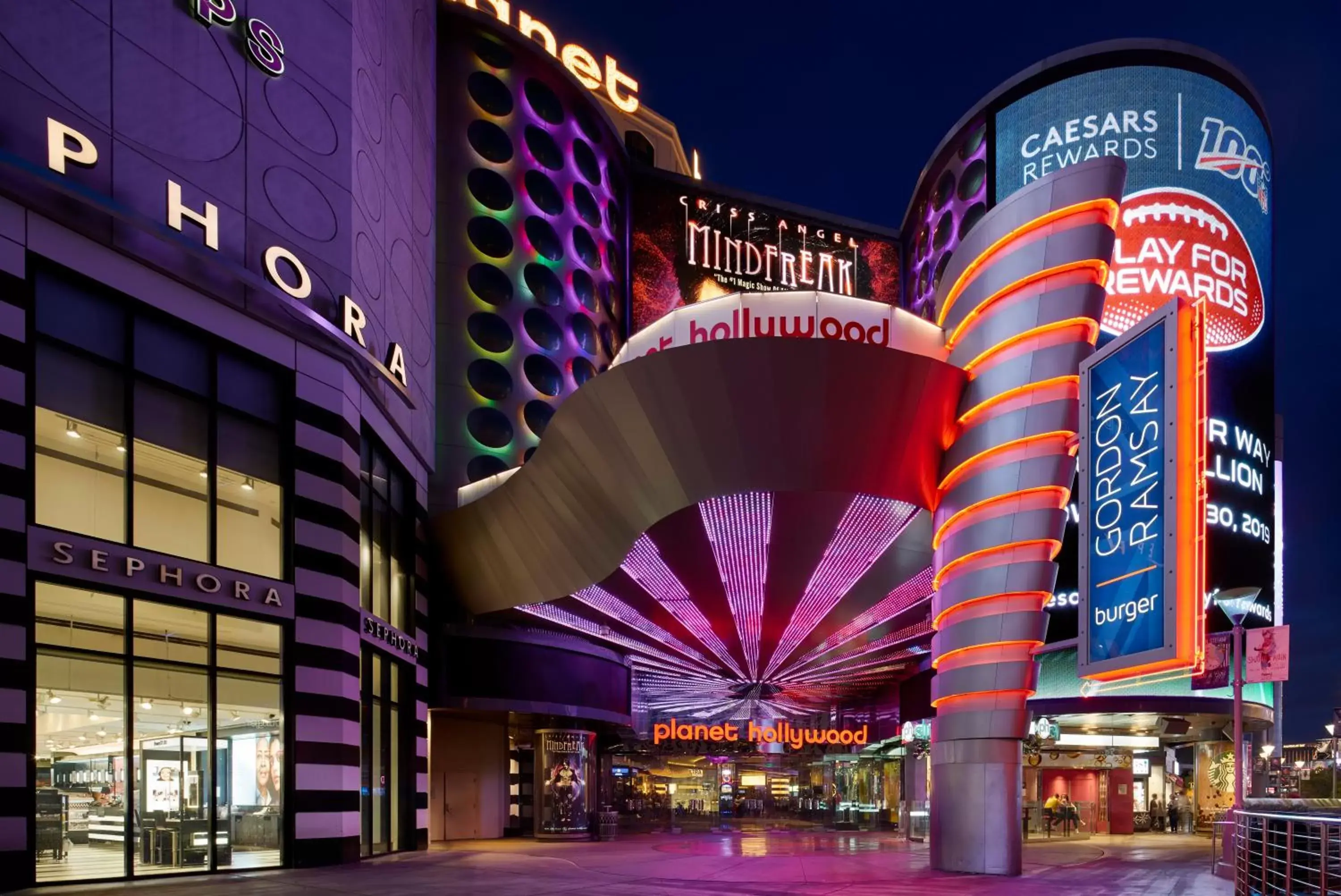 Facade/entrance, Property Building in Planet Hollywood Resort & Casino