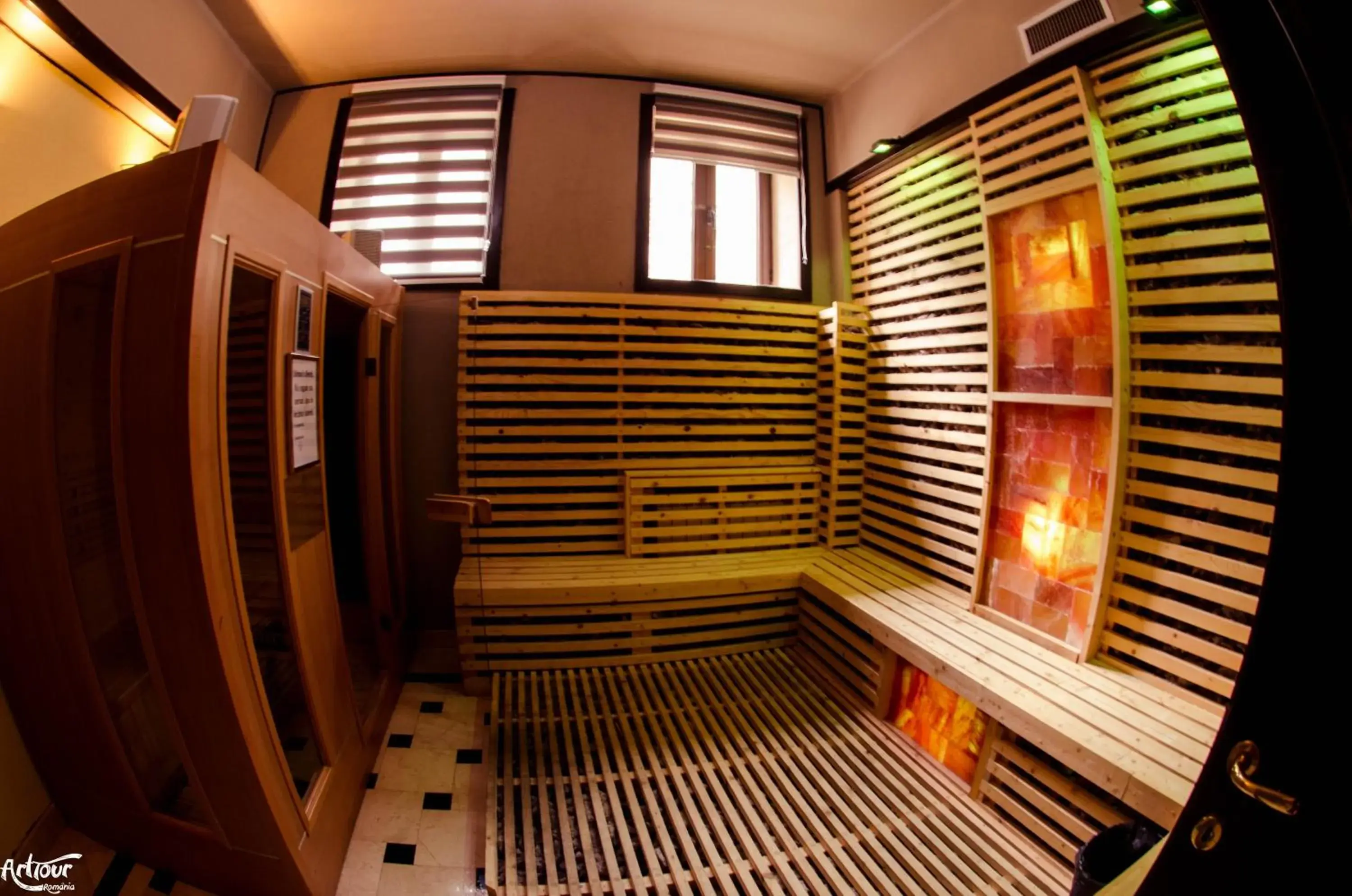 Sauna in Hotel Bulevard Predeal