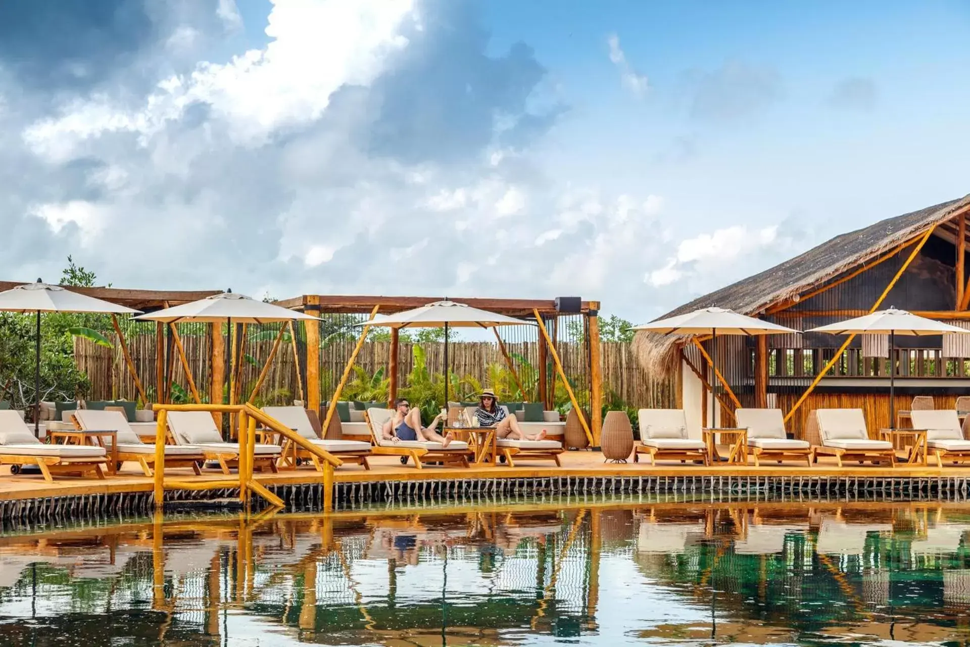 Swimming Pool in Hotel Shibari - Restaurant & Cenote Club