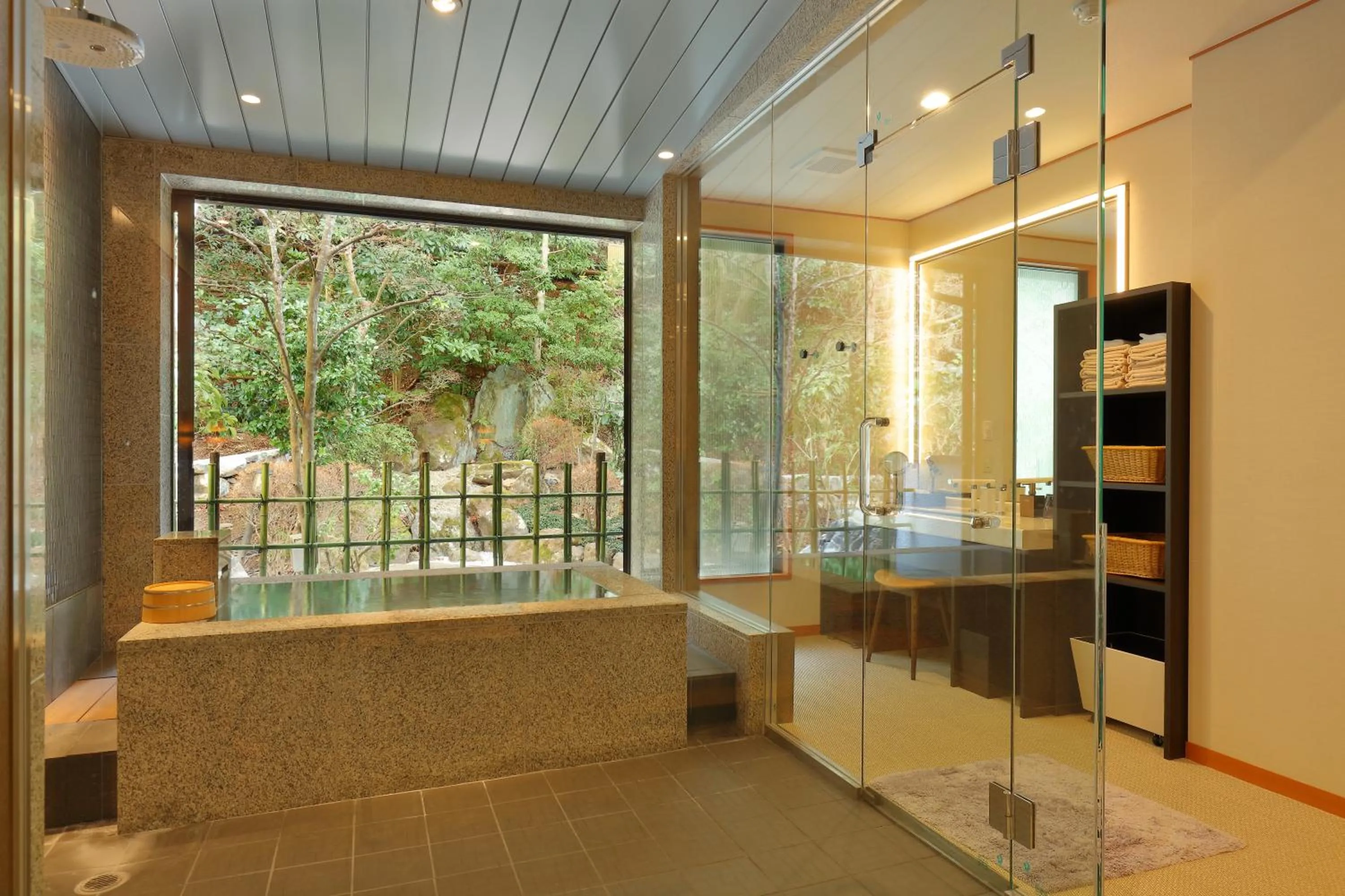 Bathroom in Arima Onsen Taketoritei Maruyama