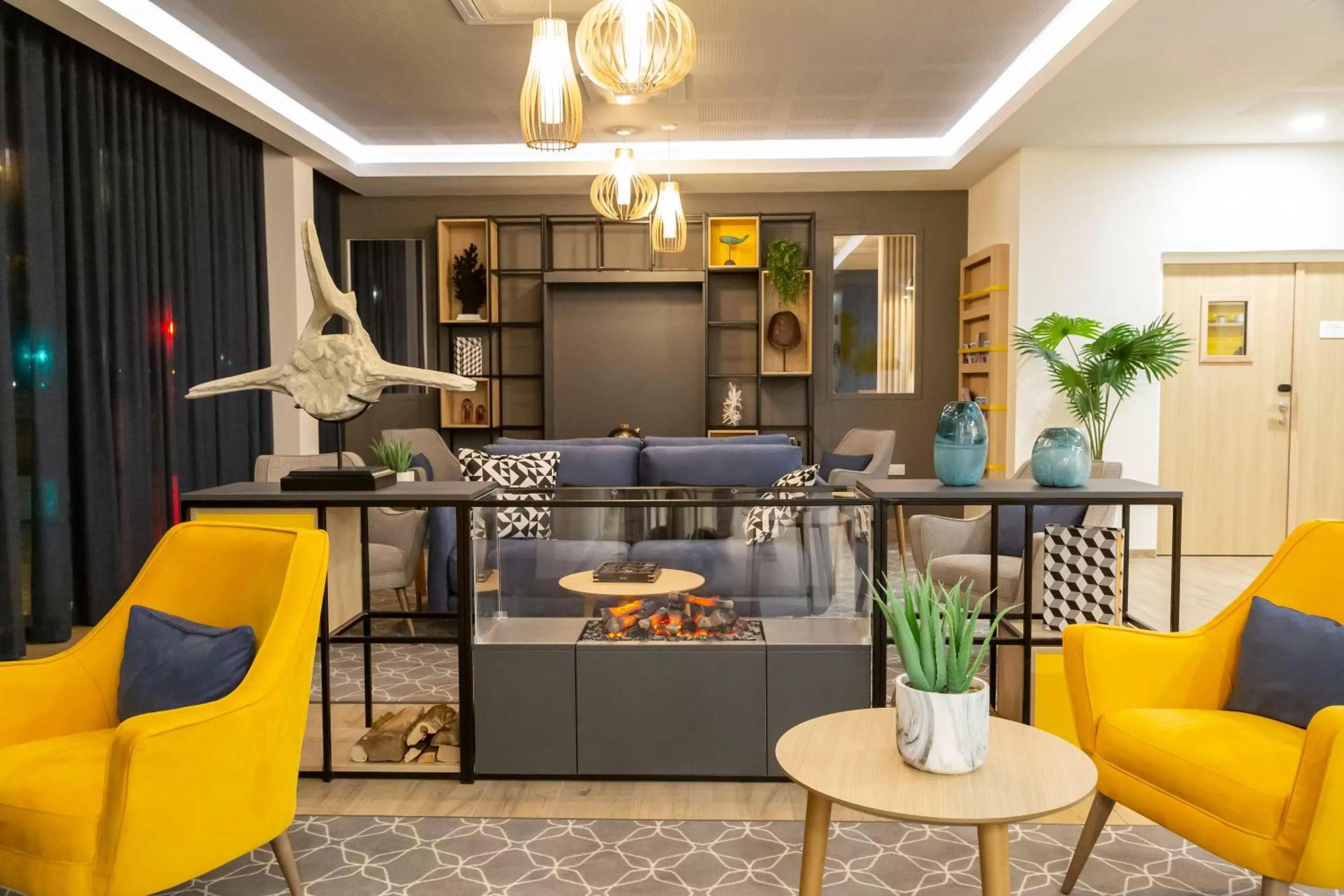 Lobby or reception in Appart Hotel Odalys City Le Havre Centre