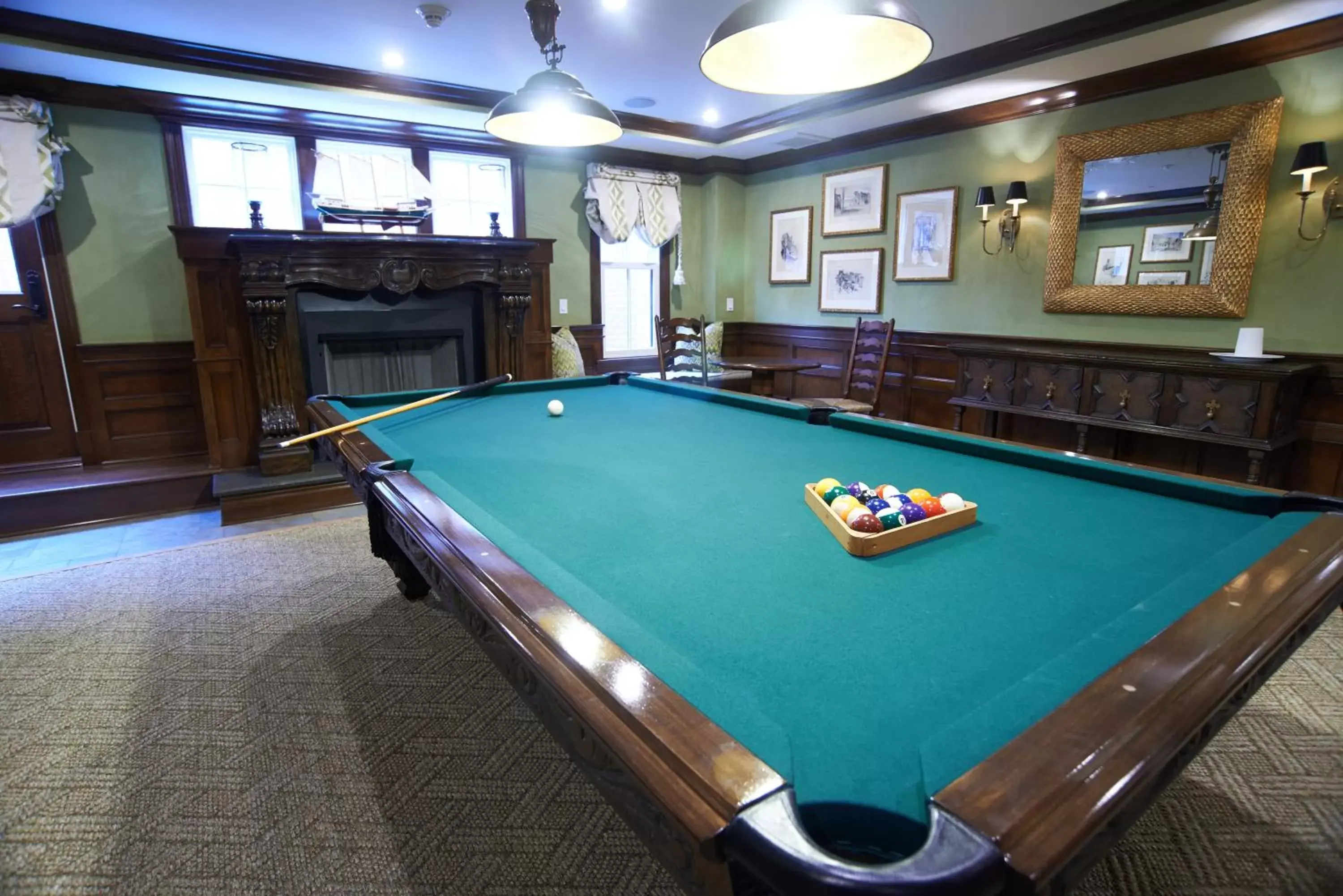 Game Room, Billiards in Saybrook Point Resort & Marina