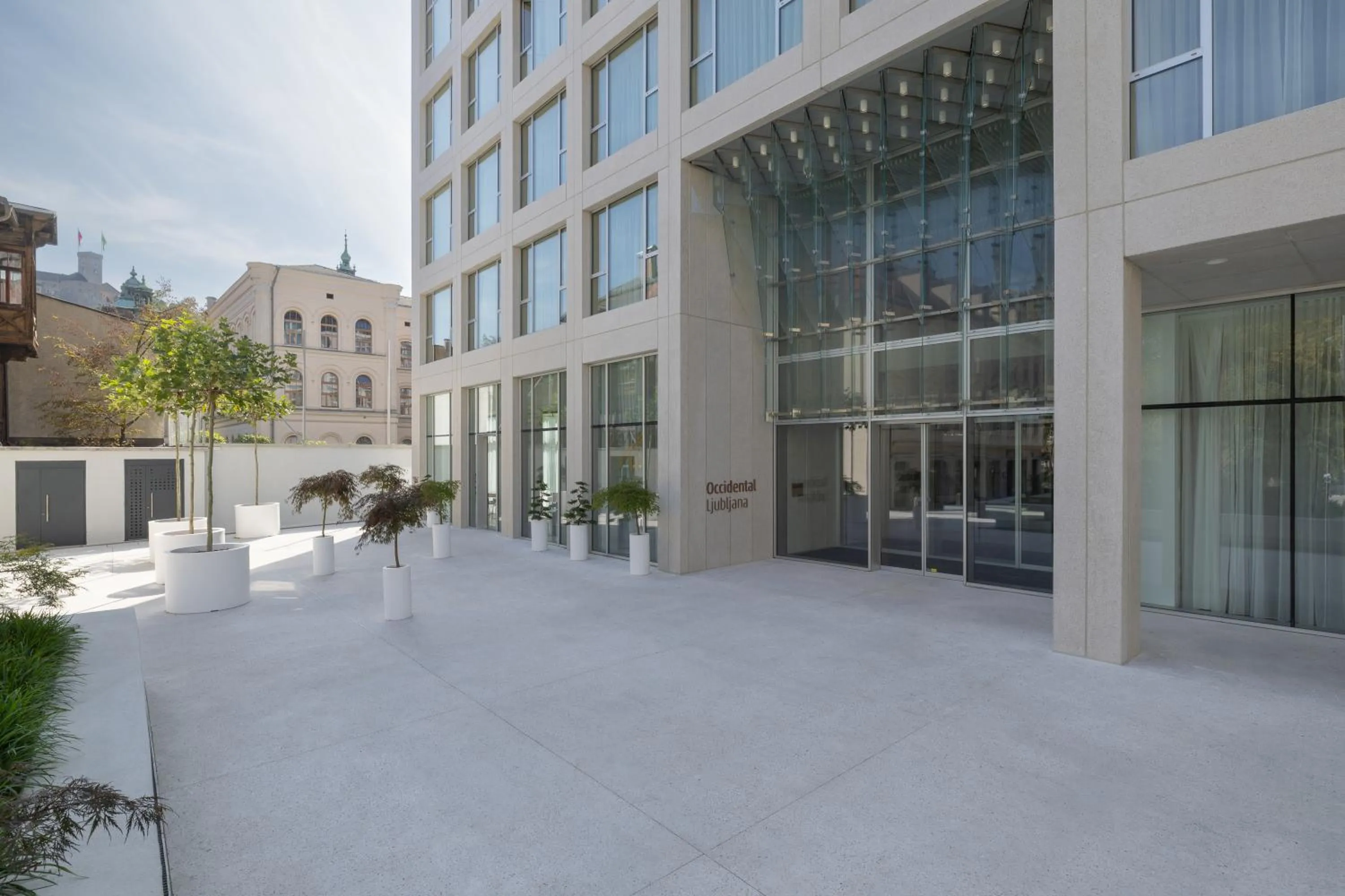 Property building in Occidental Ljubljana