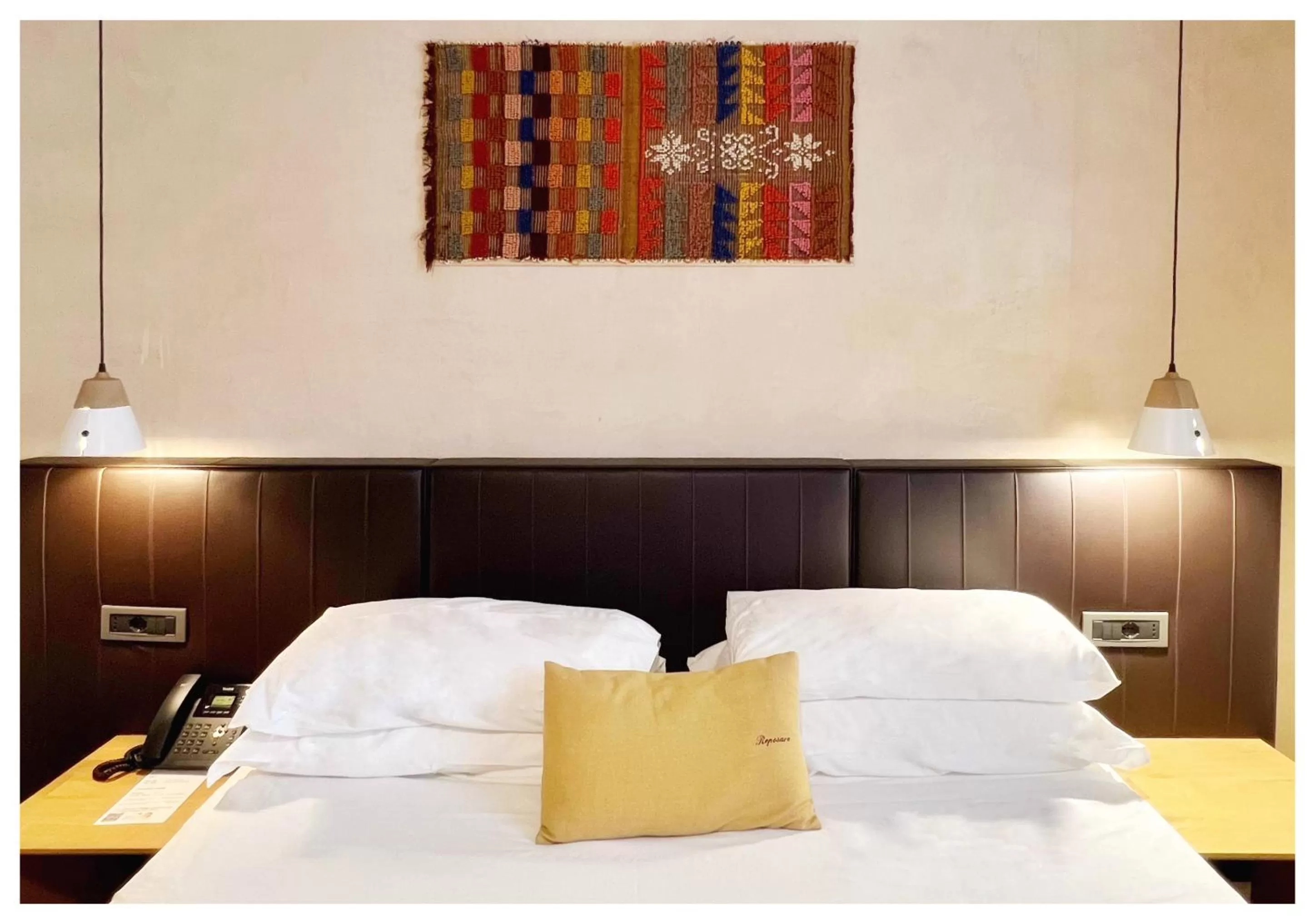 Bed in Tramas Hotel & Spa