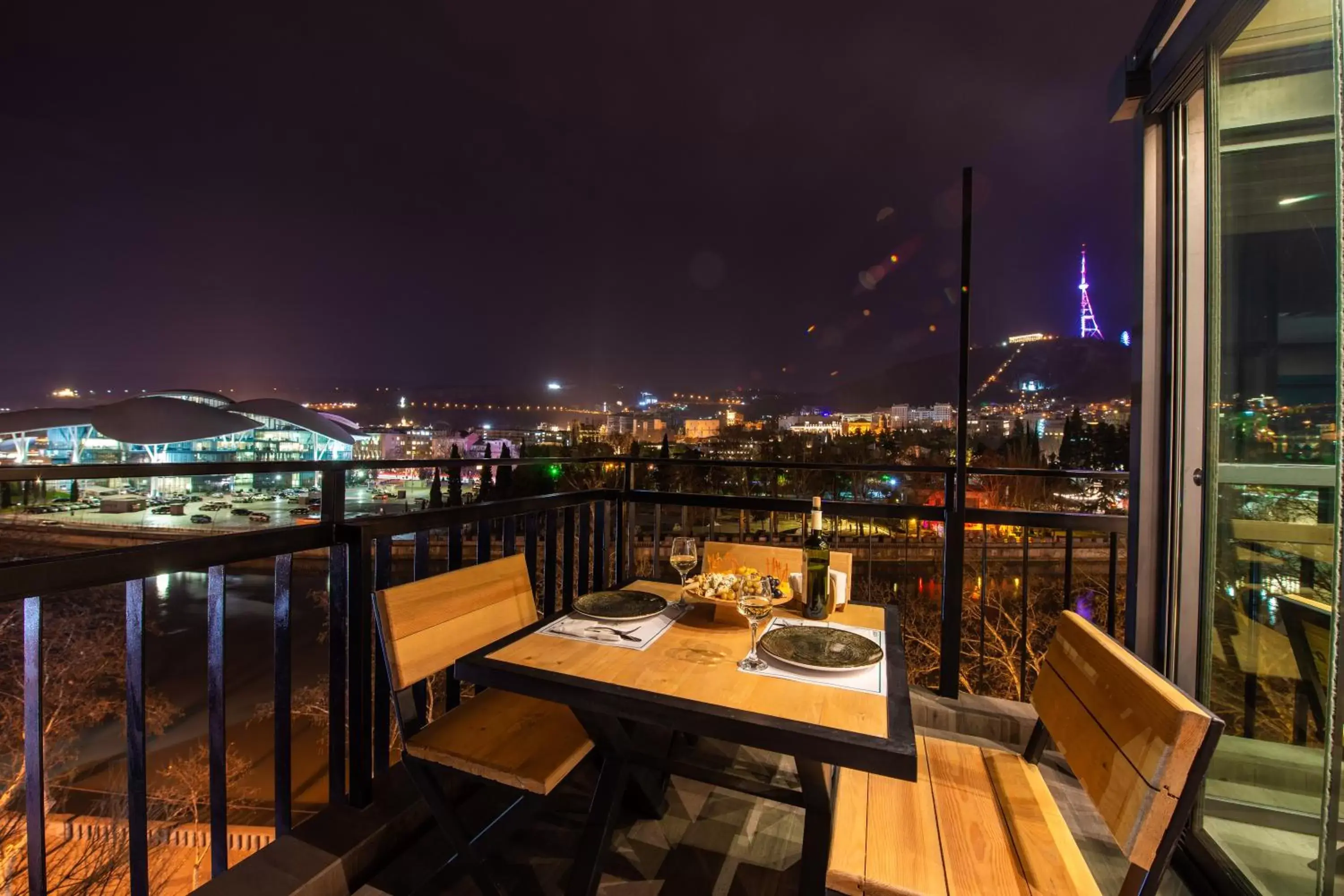 Balcony/Terrace in Just Inn Tbilisi