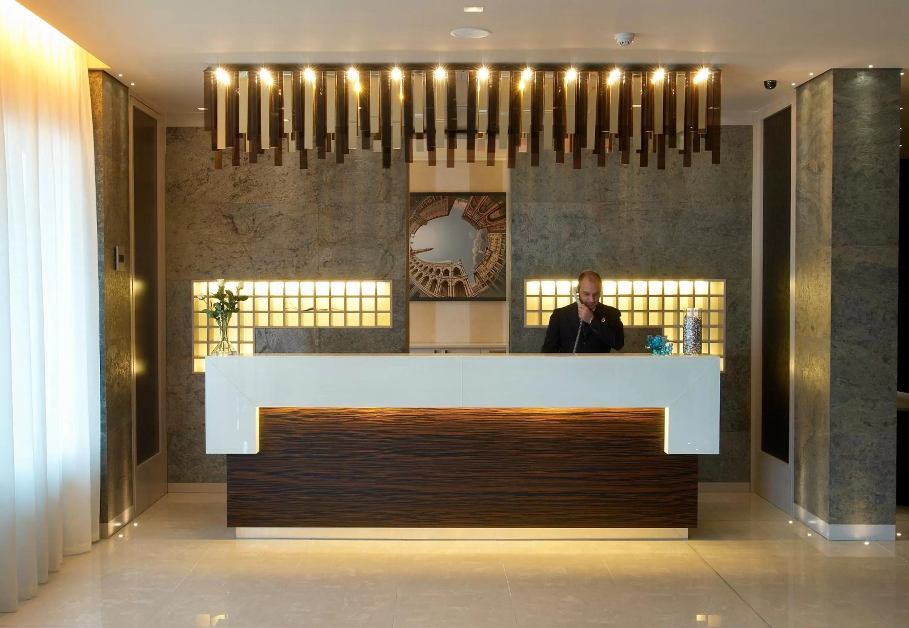 Lobby or reception in Best Western Hotel Tre Torri