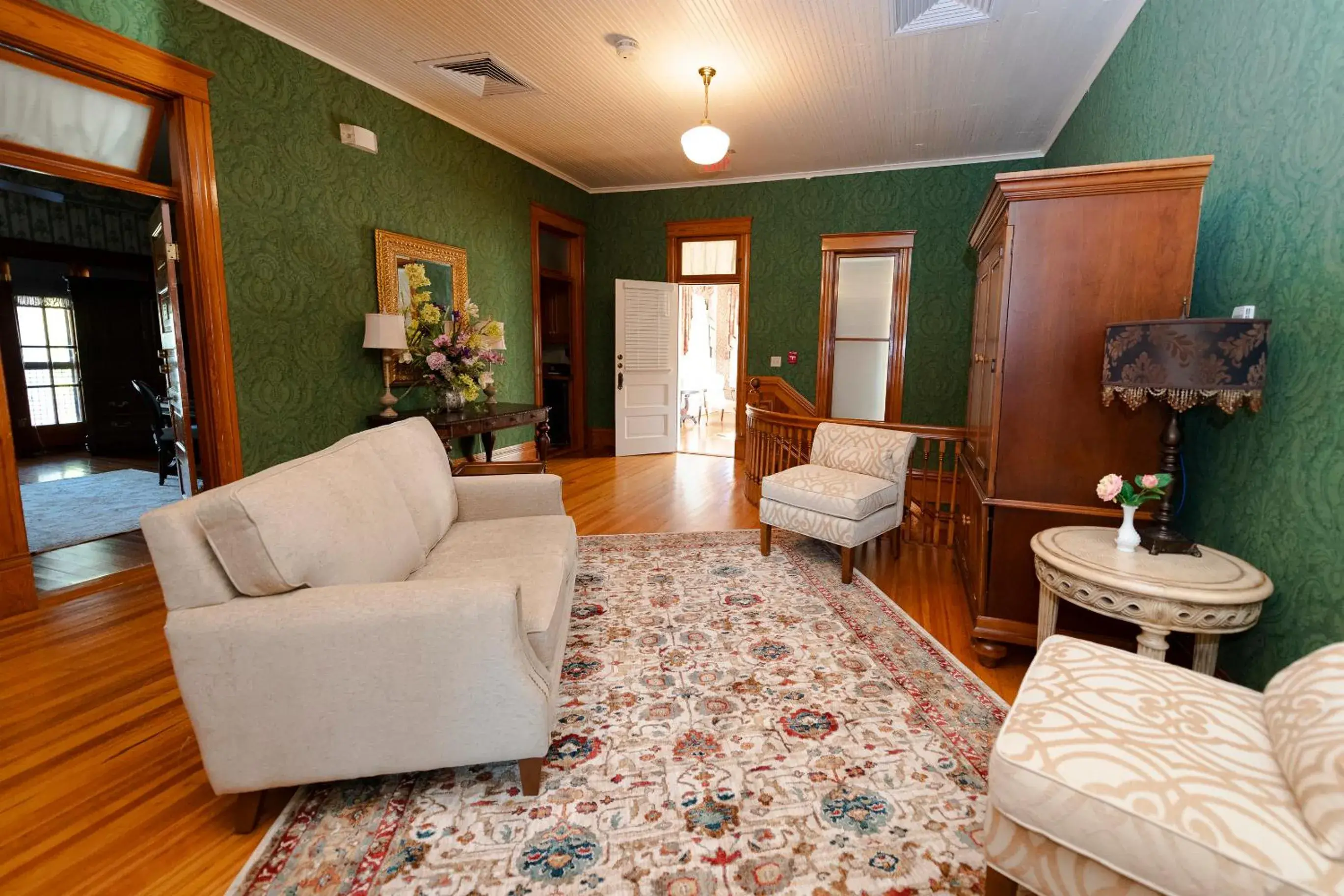 Other, Seating Area in Captain Henderson House