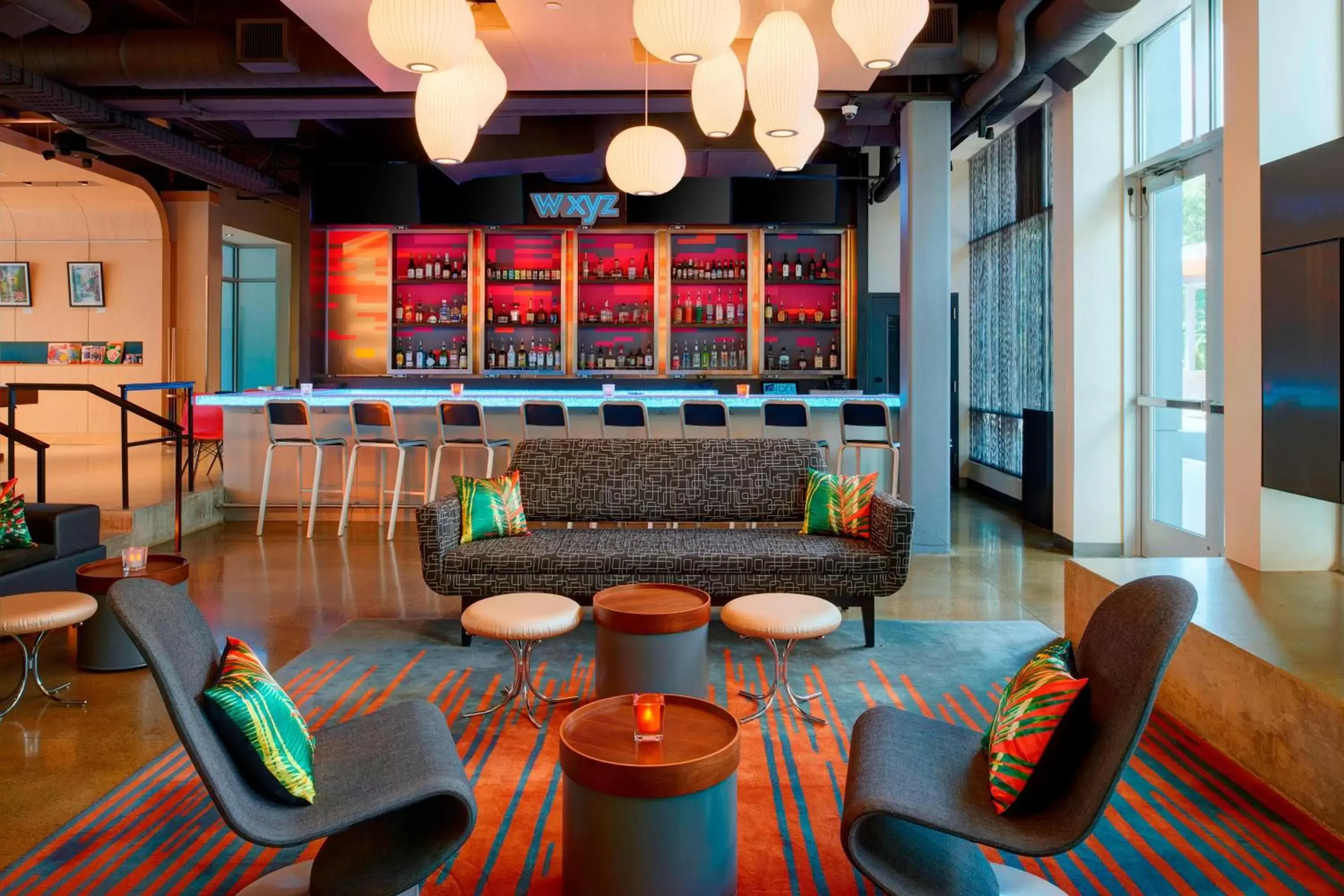 Restaurant/places to eat, Lobby/Reception in Aloft Columbus Westerville