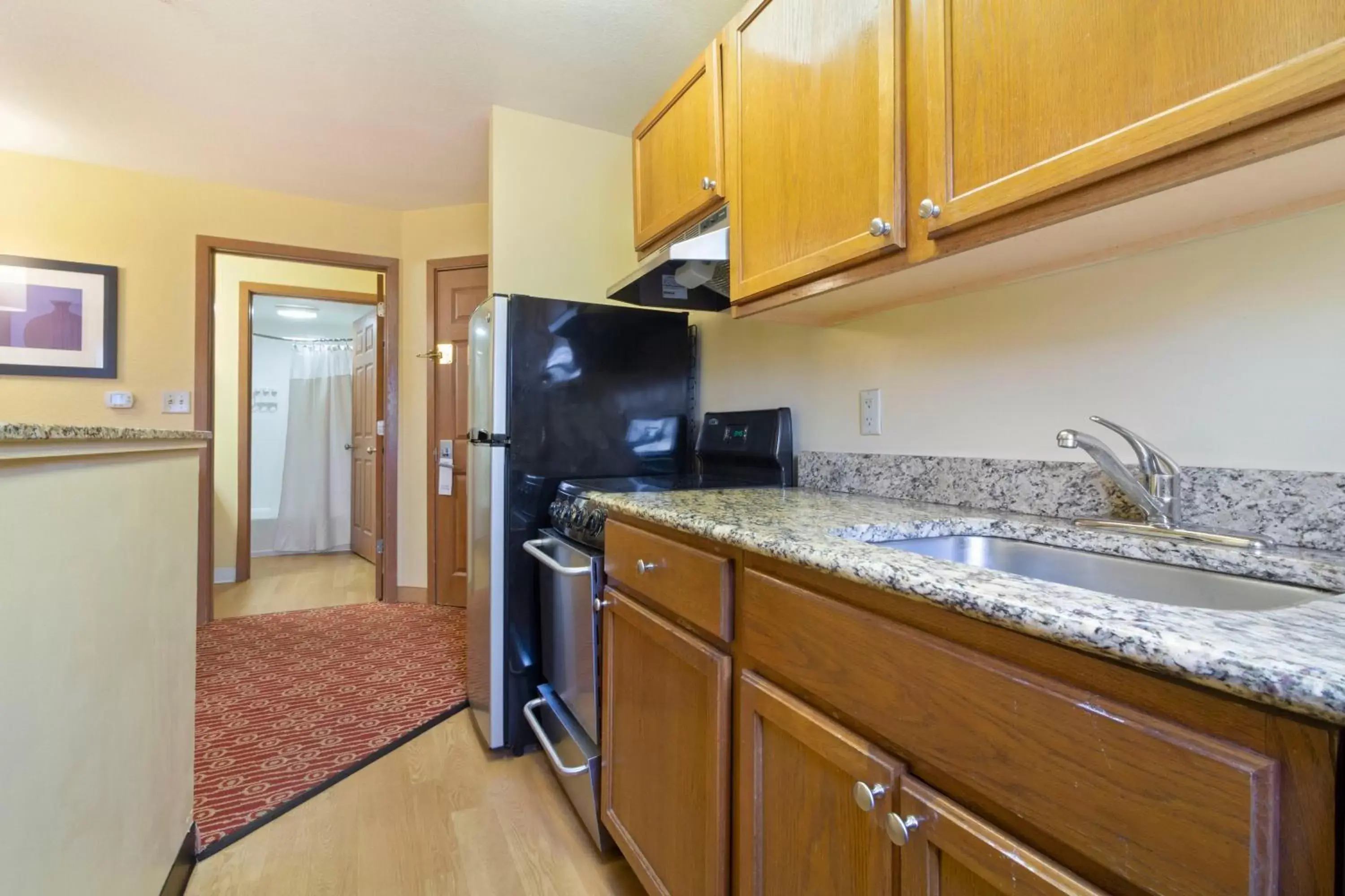 Kitchen or kitchenette, Kitchen/Kitchenette in Extended Stay America Suites - Virginia Beach