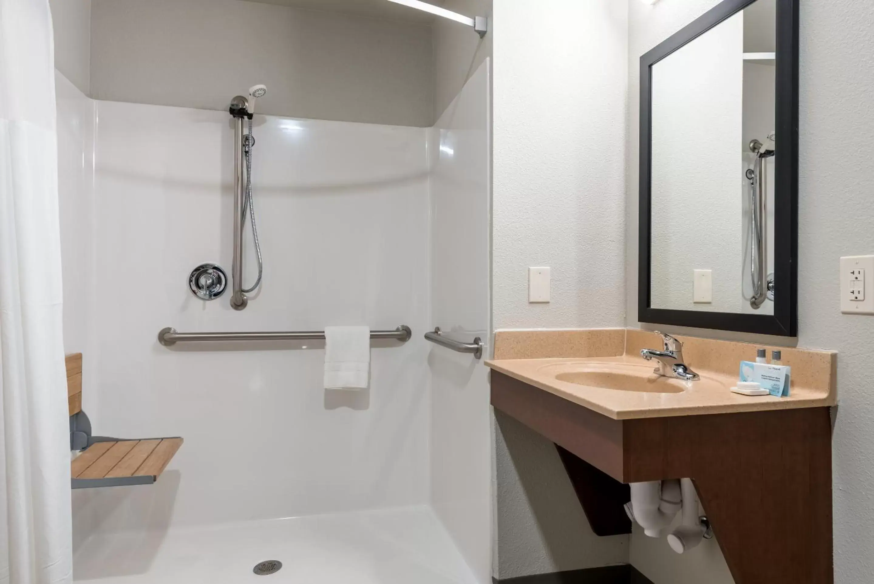 Shower, Bathroom in My Place Hotel-Colorado Springs,CO