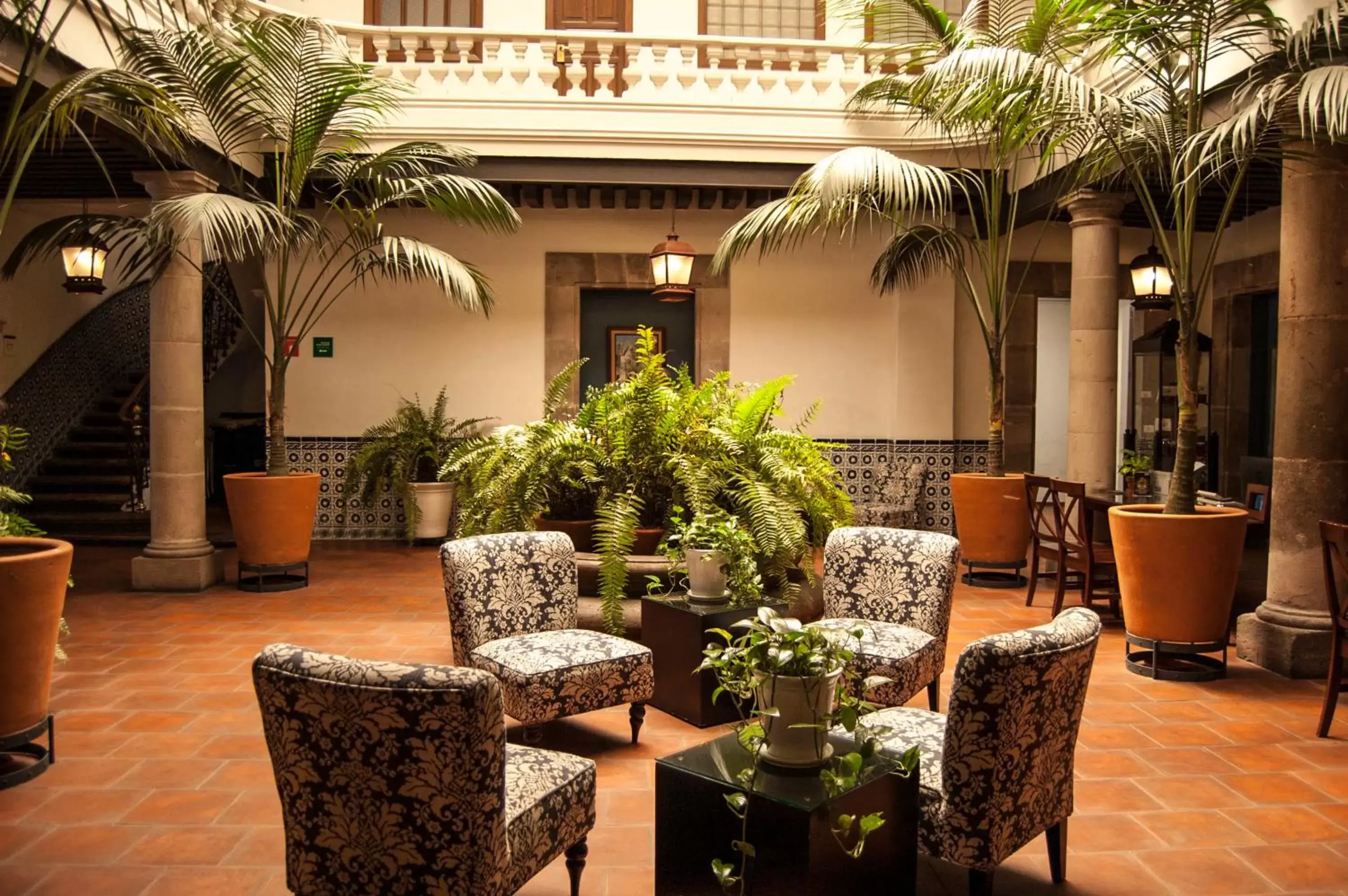 Lobby or reception in Hotel Casino Morelia