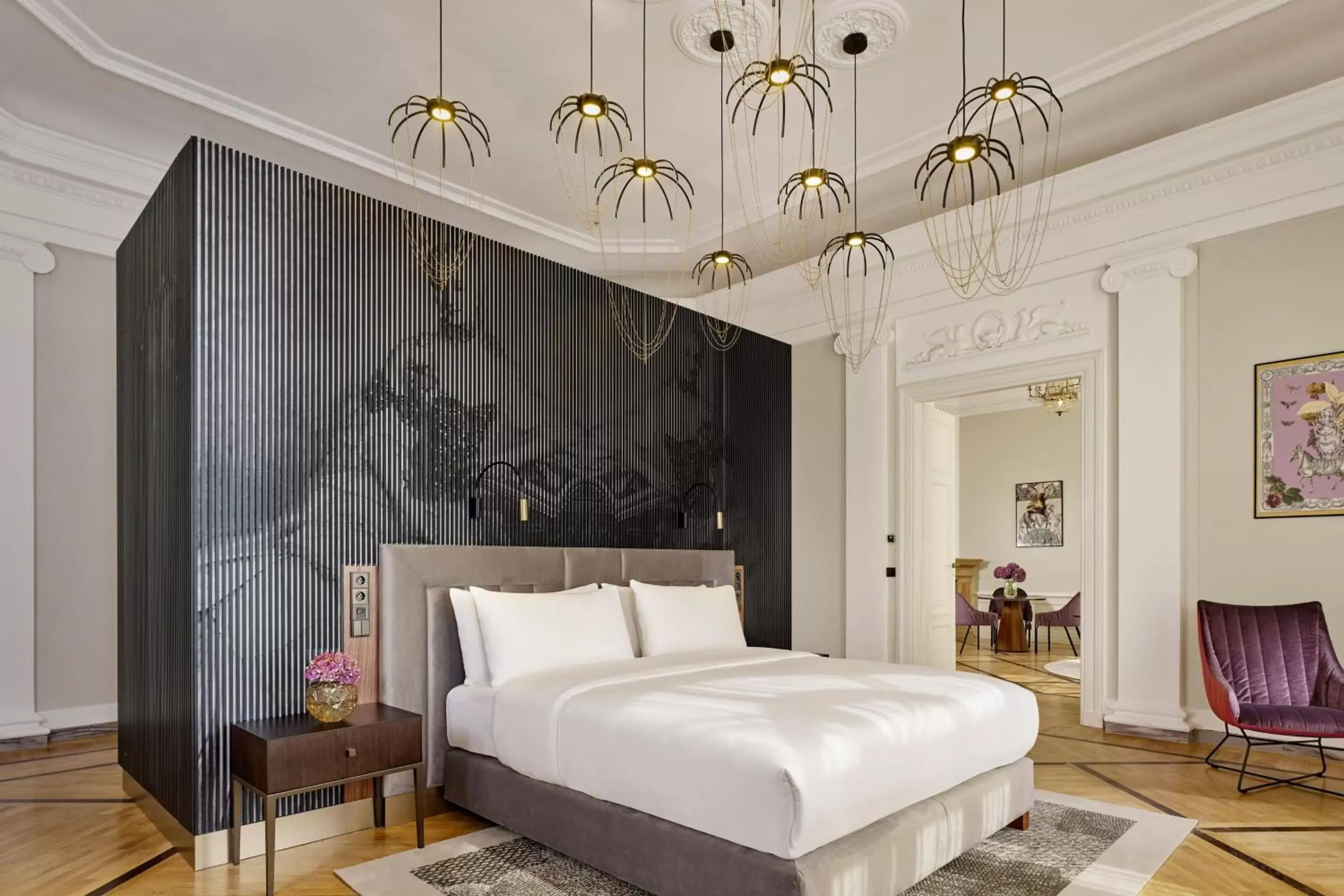 Bedroom, Bed in Hotel Verte, Warsaw, Autograph Collection