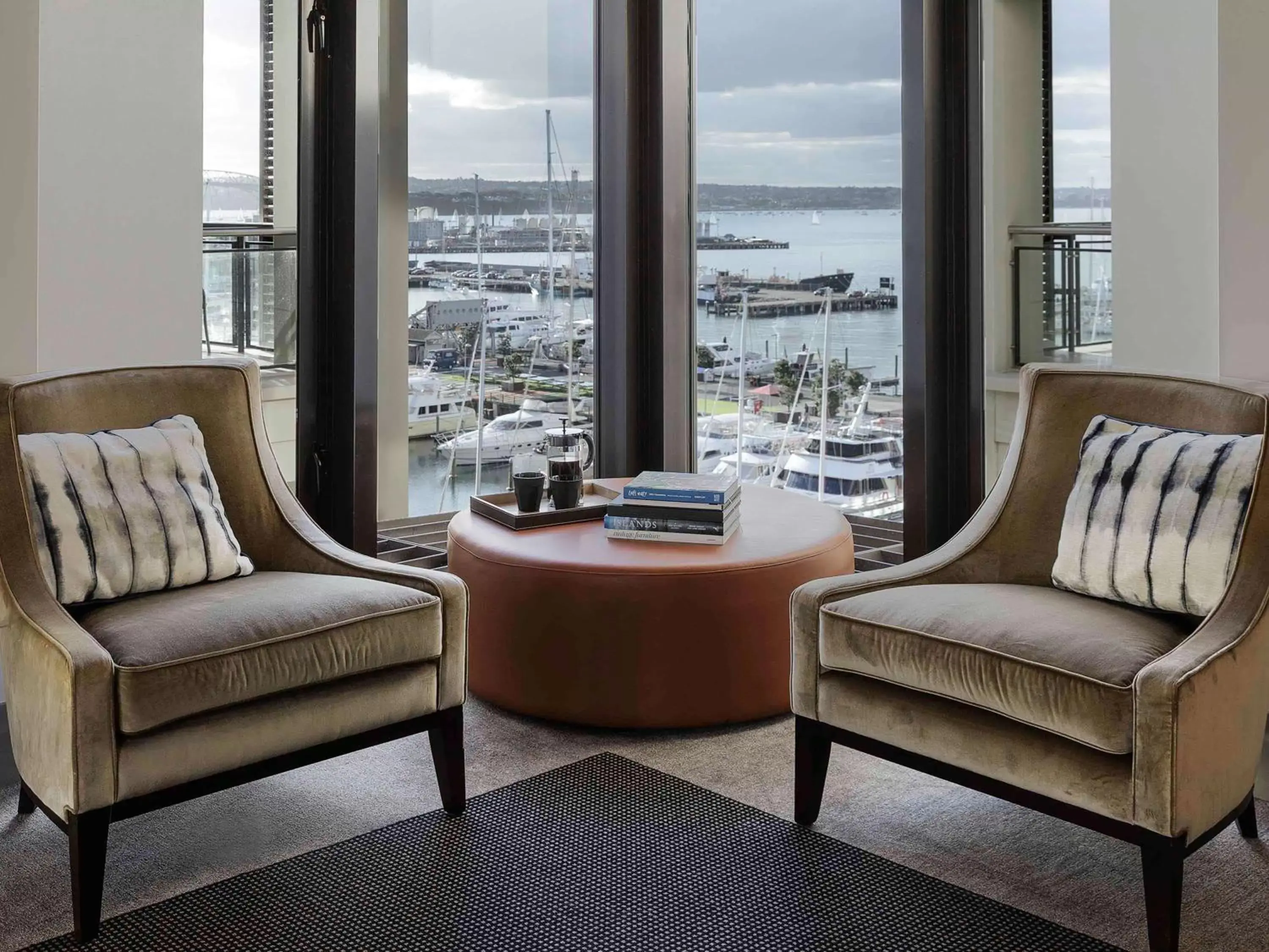 Property building, Seating Area in The Sebel Auckland Viaduct Harbour
