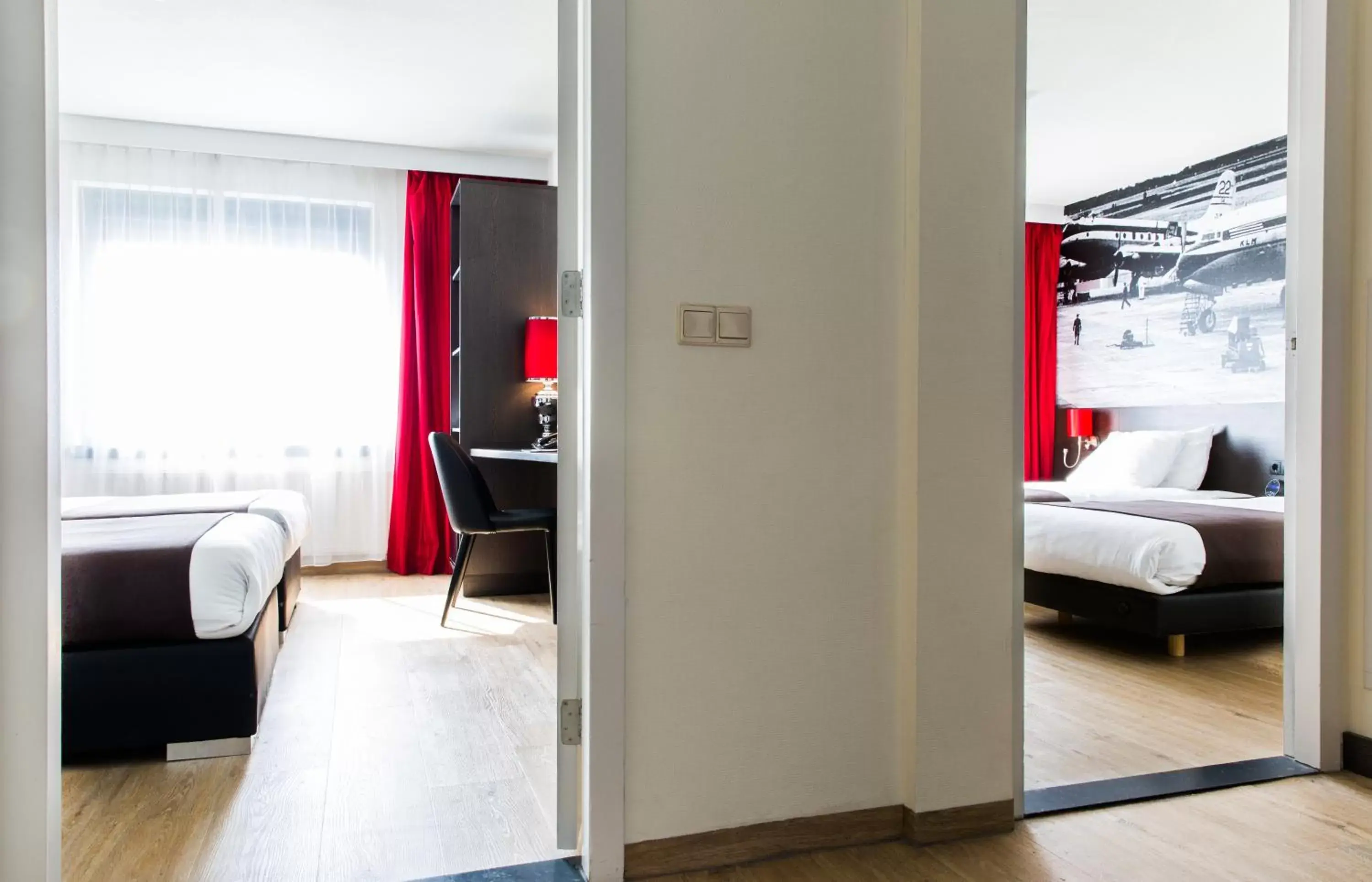 Bedroom, Bed in Best Western Plus Amsterdam Airport Hotel Bedroom, Bed in Best Western Plus Amsterdam Airport Hotel