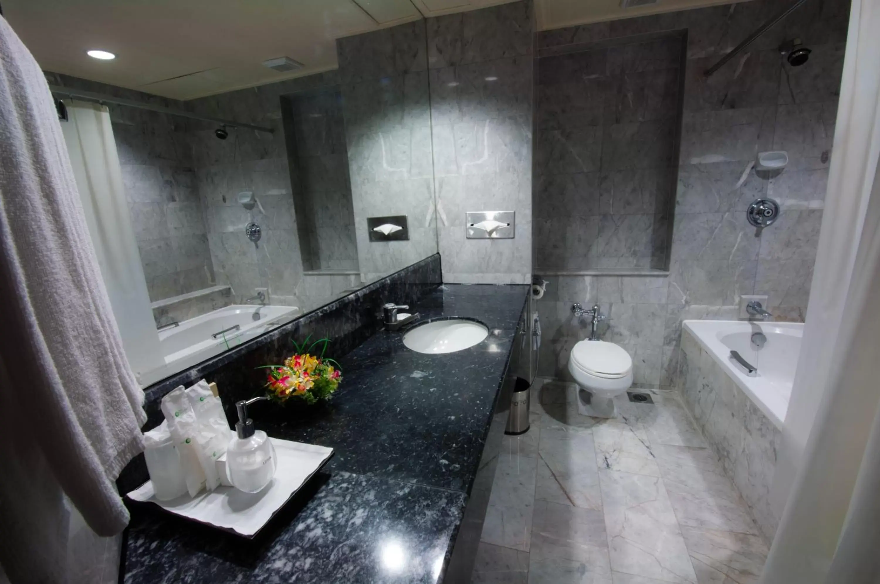 Bathroom in Patong Resort Hotel - SHA Extra Plus Bathroom in Patong Resort Hotel - SHA Extra Plus