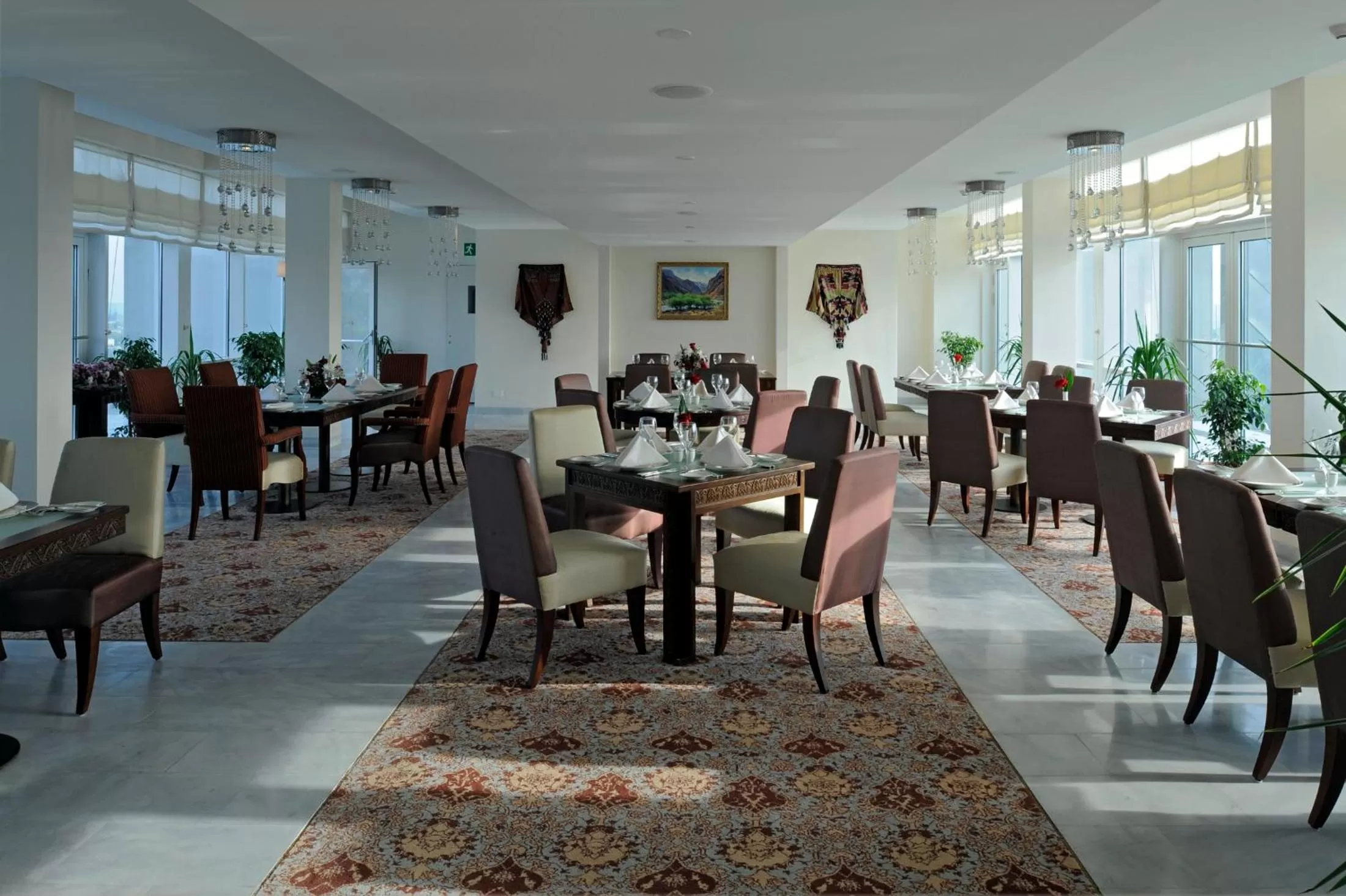 Restaurant/places to eat in Dushanbe Serena Hotel