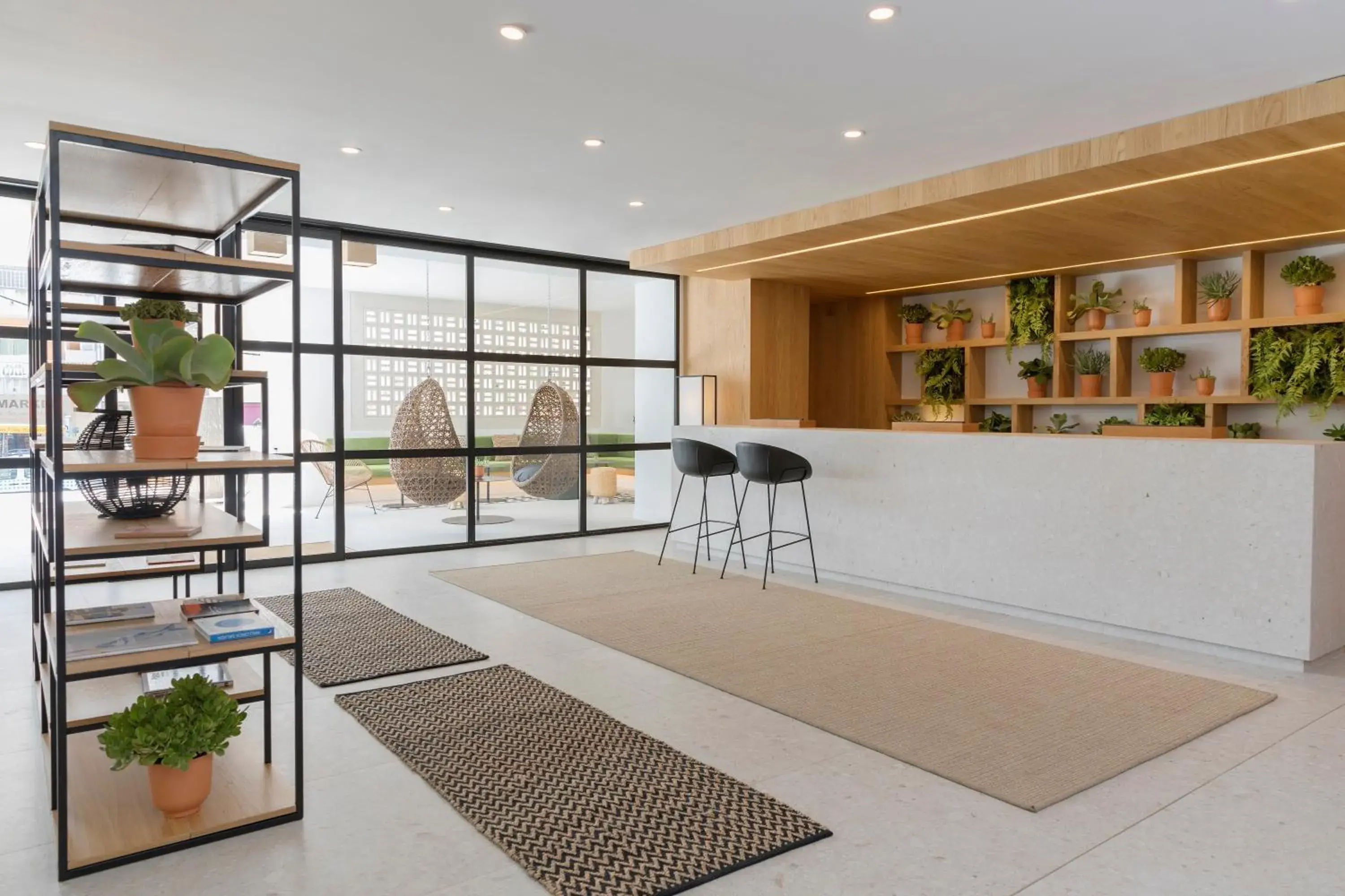 Lobby or reception in HM Ayron Park - Adults Only Lobby or reception in HM Ayron Park - Adults Only