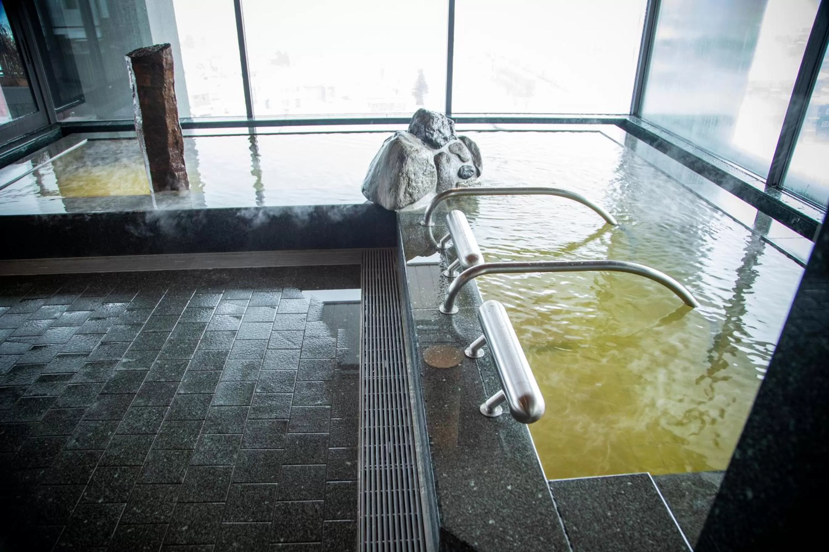 Hot Spring Bath in La Vista Furano Hills Natural Hot Spring