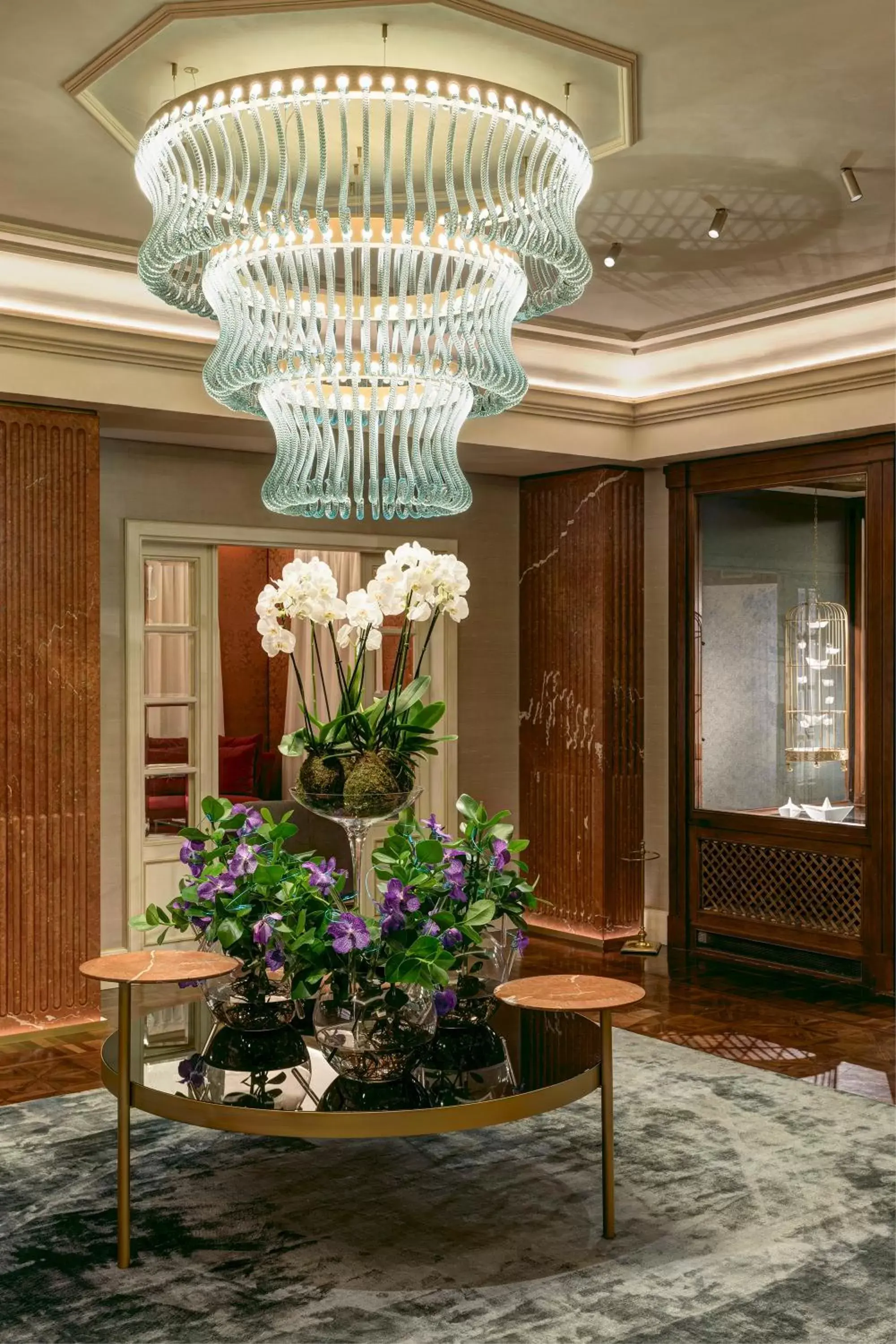 Lobby or reception in Grand Hotel Duchi d'Aosta Lobby or reception in Grand Hotel Duchi d'Aosta