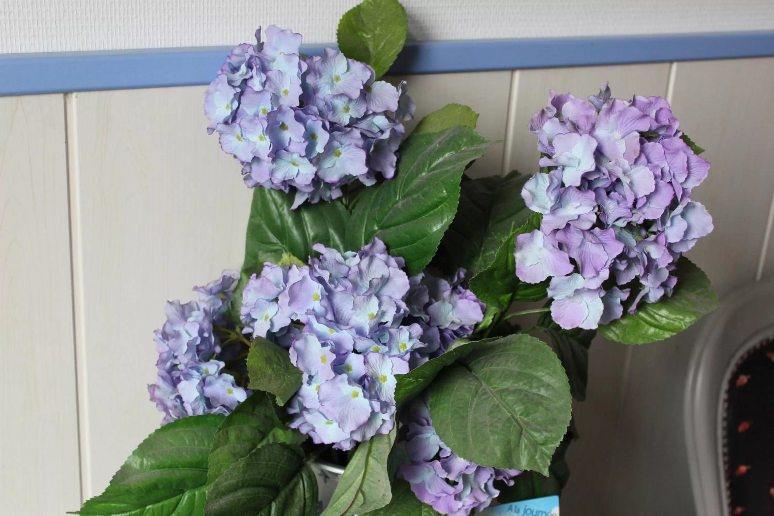 Decorative detail in La Demeure aux Hortensias