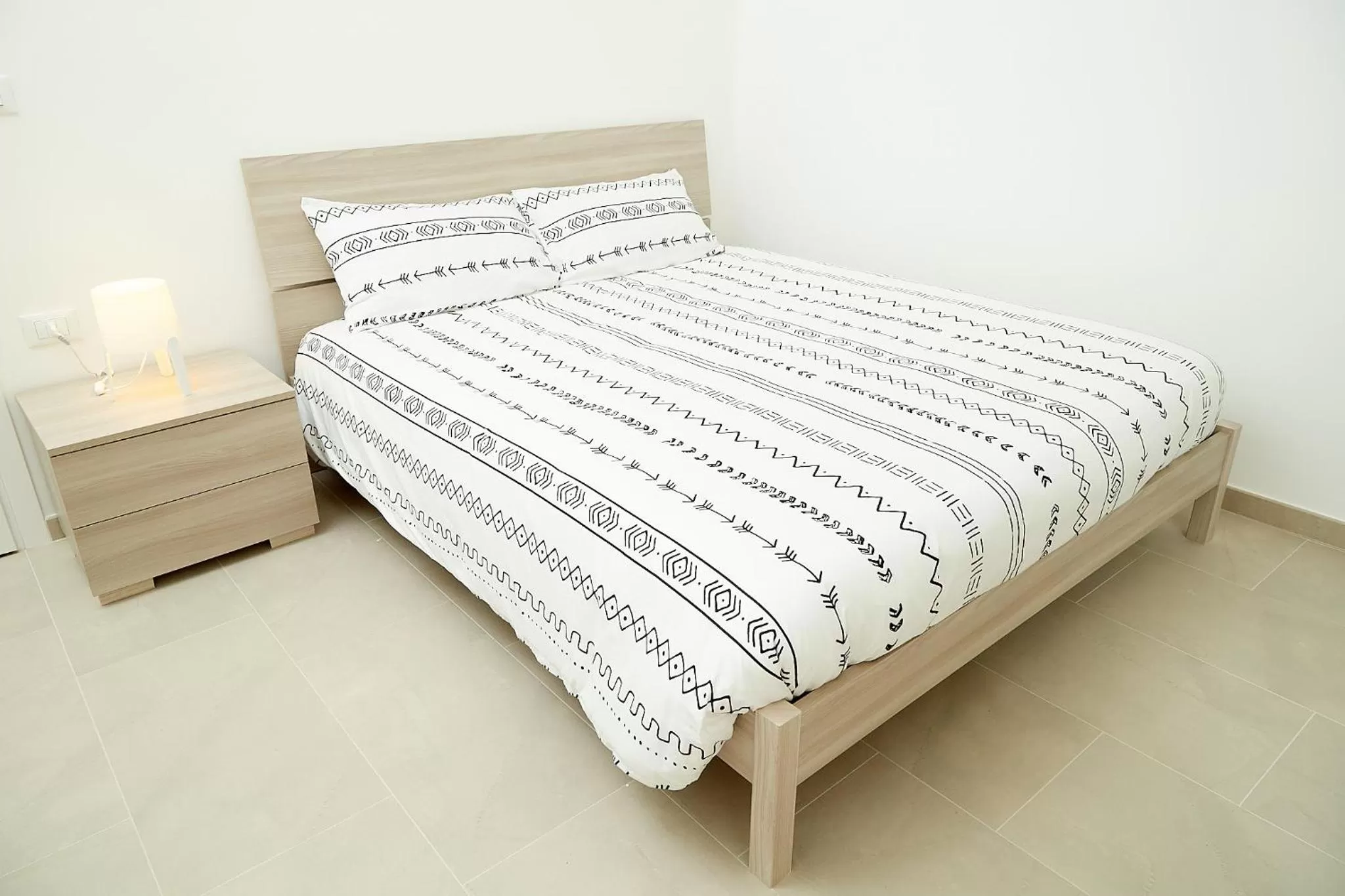 Bed in Scirocco Guest House