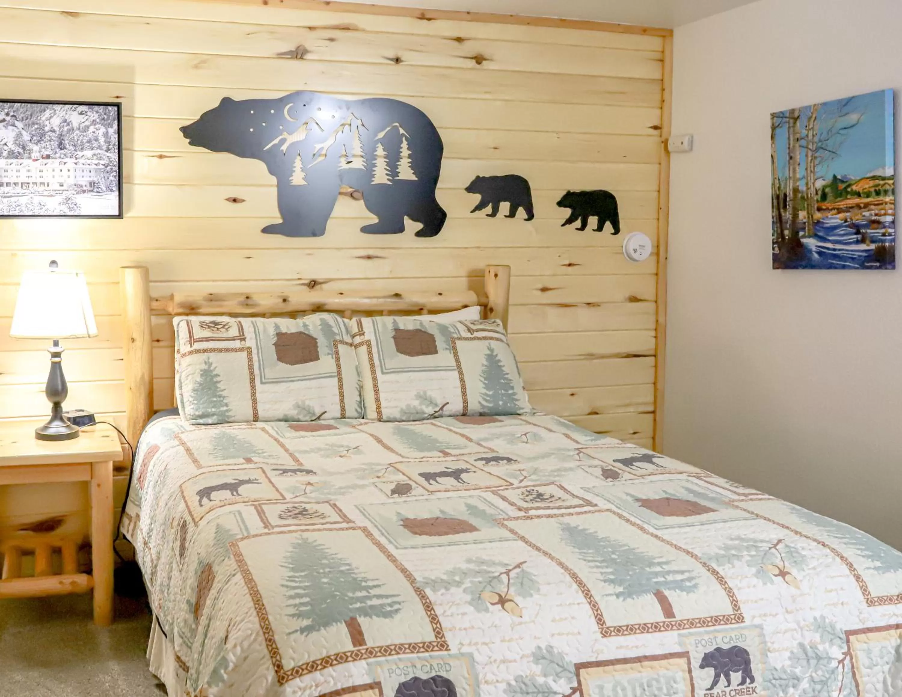 Bed in Nicky's Resort