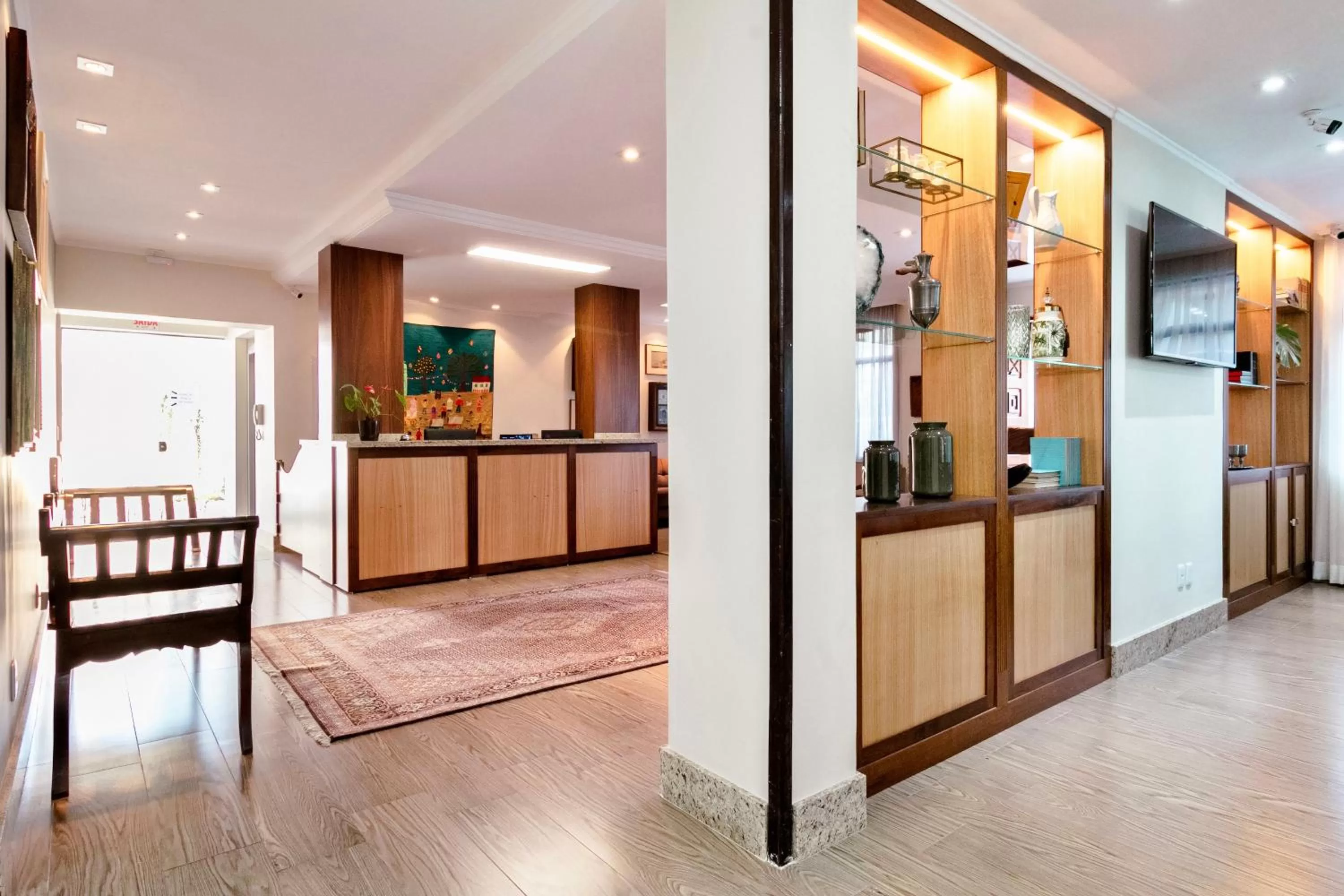 Lobby or reception in Hotel San Rafael