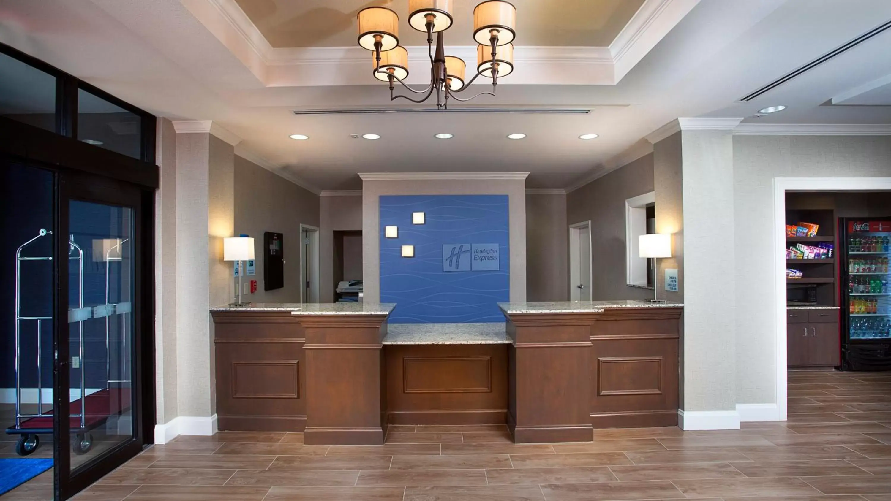 Property building, Lobby/Reception in Holiday Inn Express Hotel & Suites Morgan City- Tiger Island, an IHG Hotel