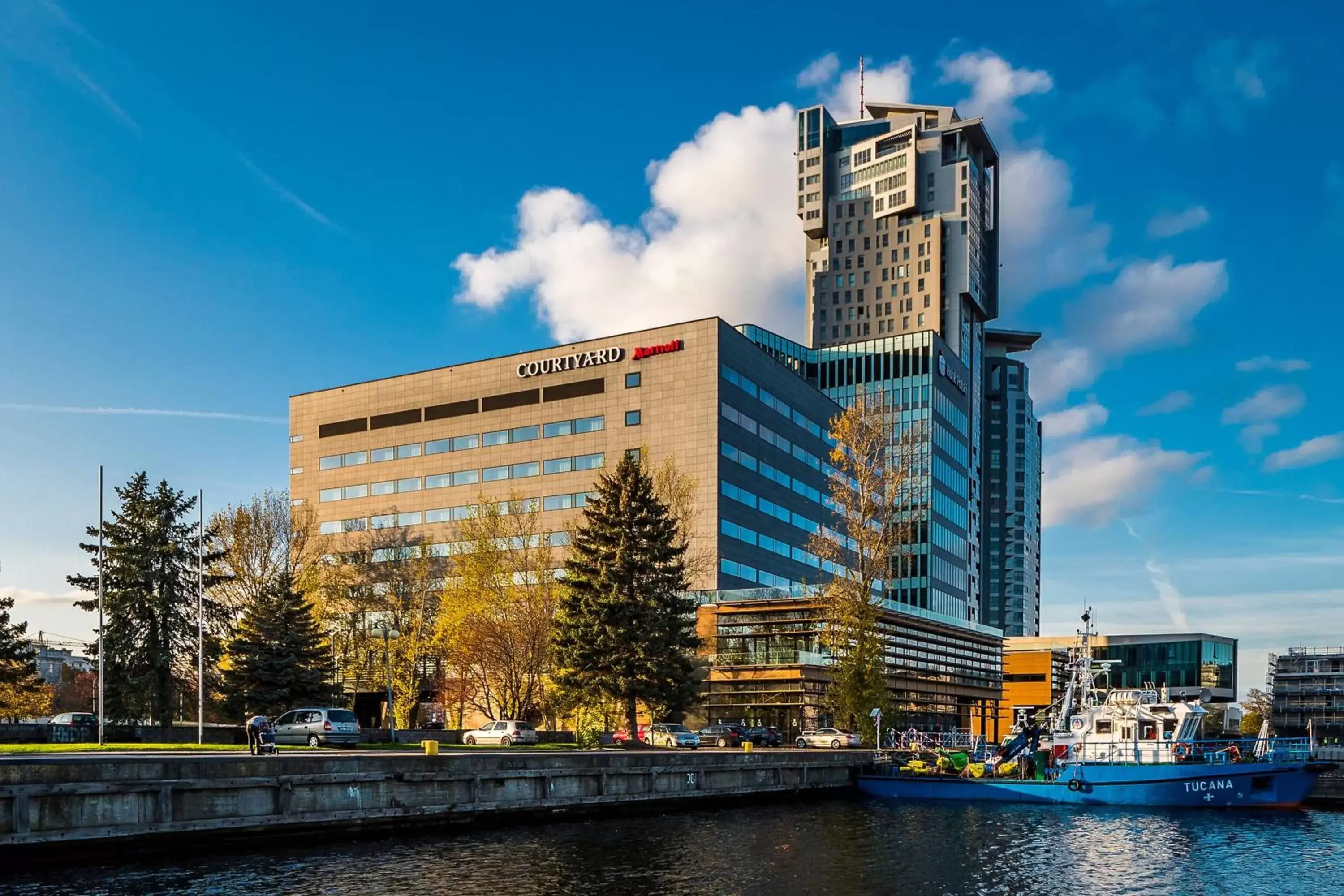 Property Building in Courtyard by Marriott Gdynia Waterfront