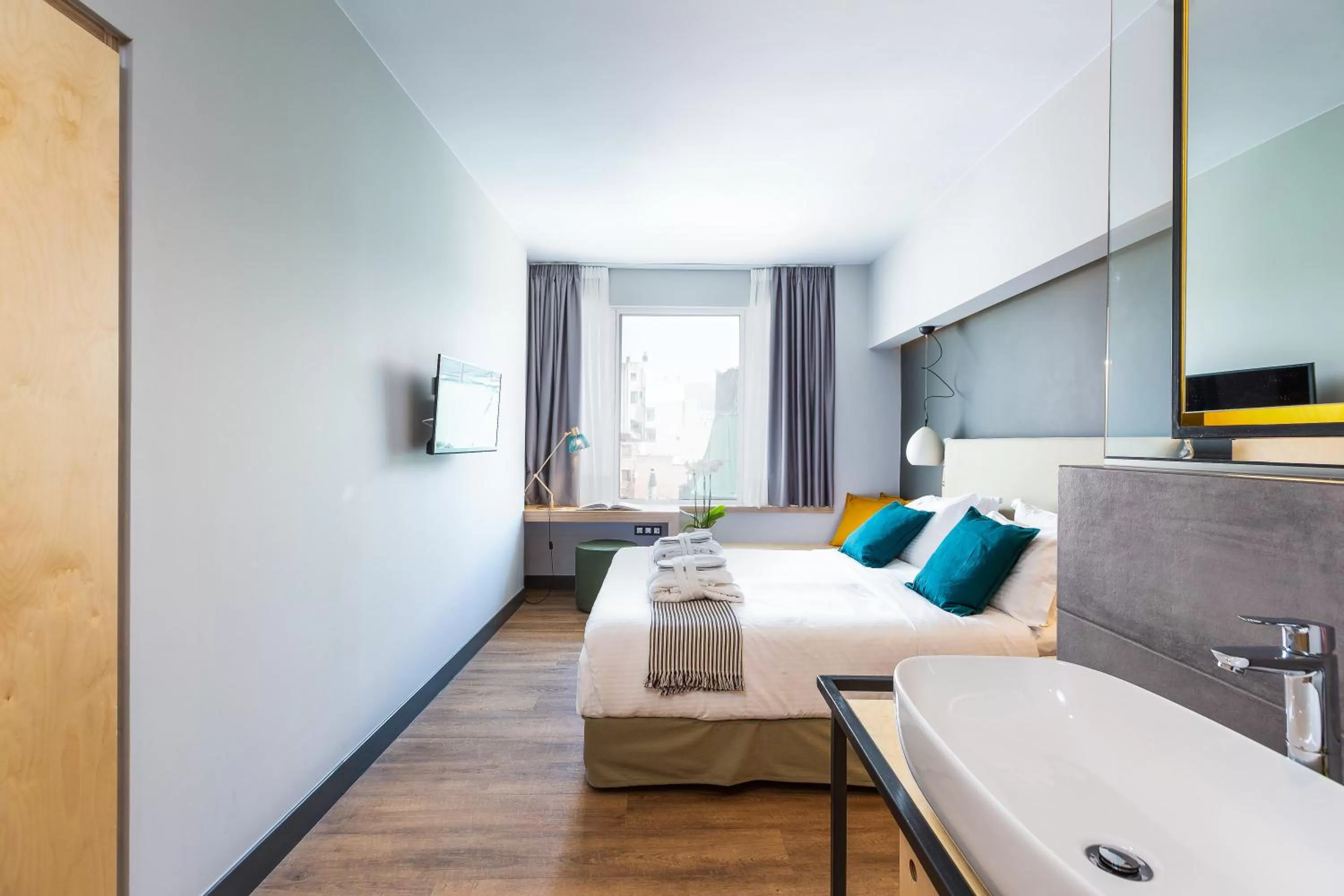 Bedroom, Bed in St. Bjur Suites